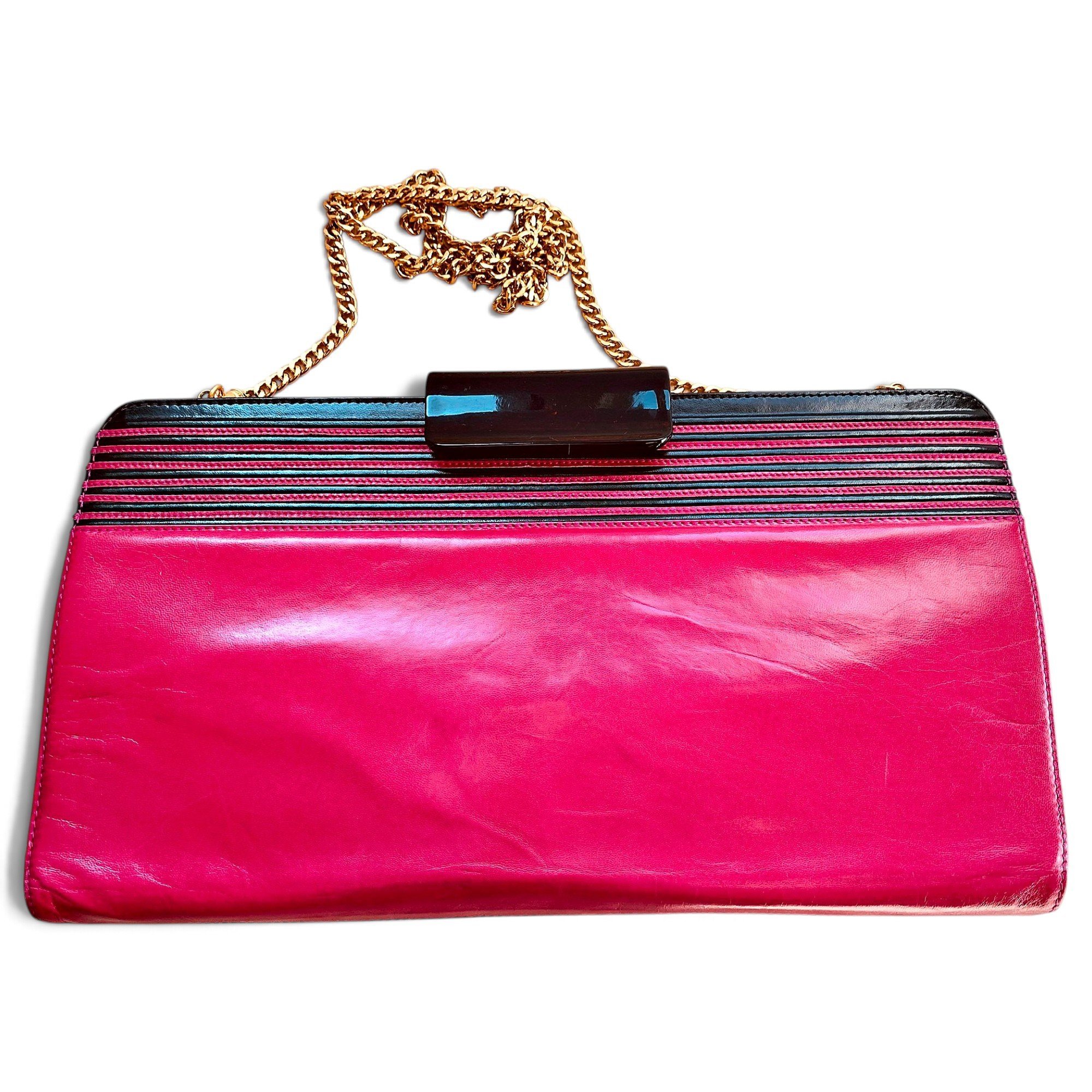 Bally Leather clutch bag