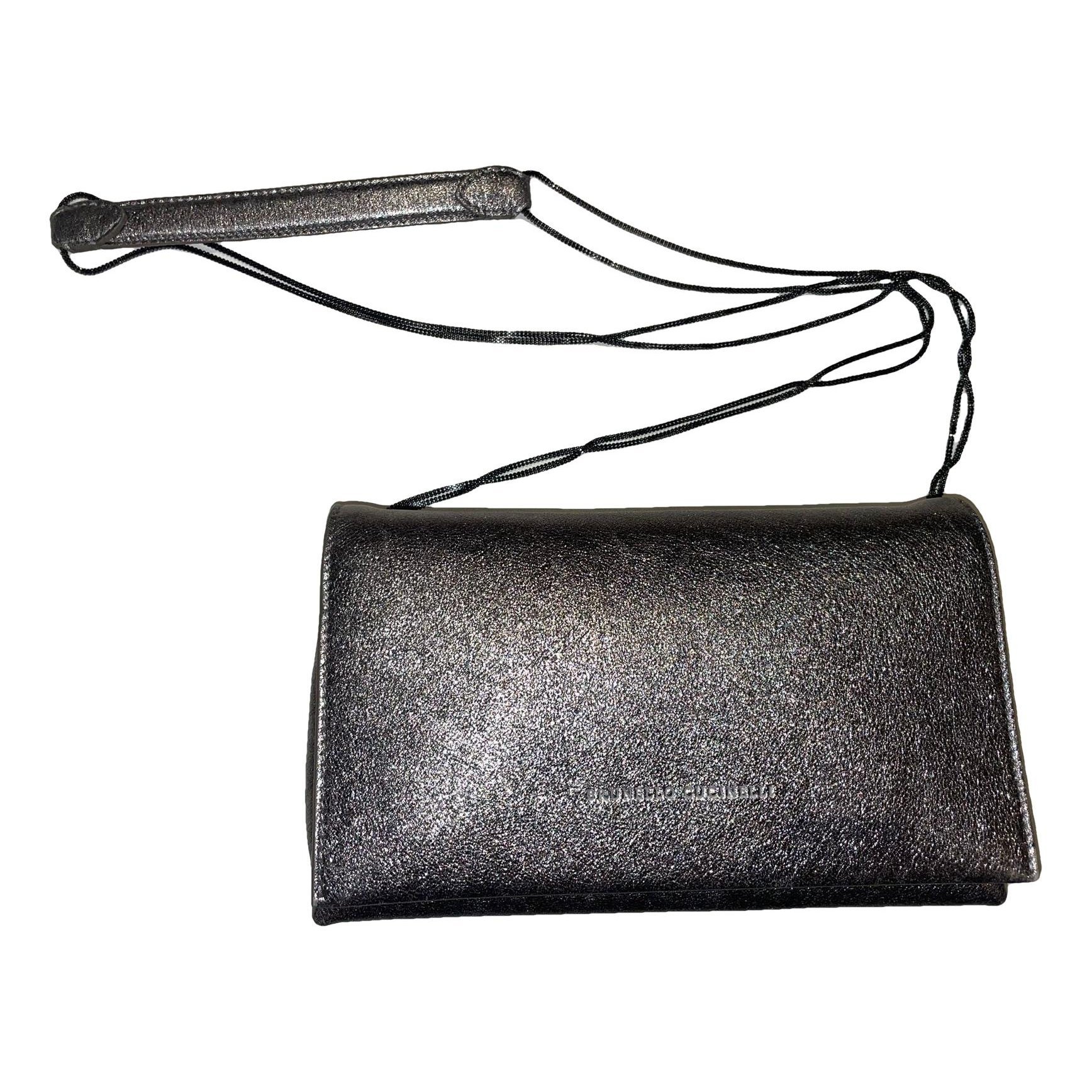 Brunello Cucinelli Leather clutch bag