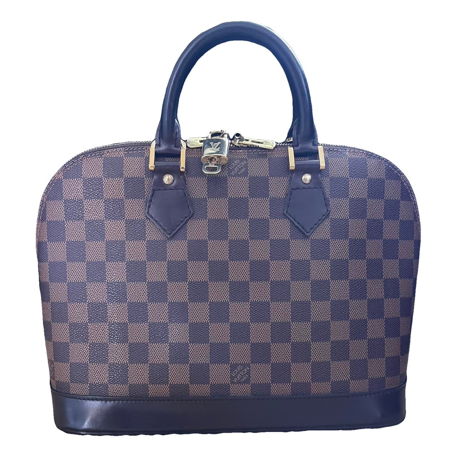 Alma leather handbag