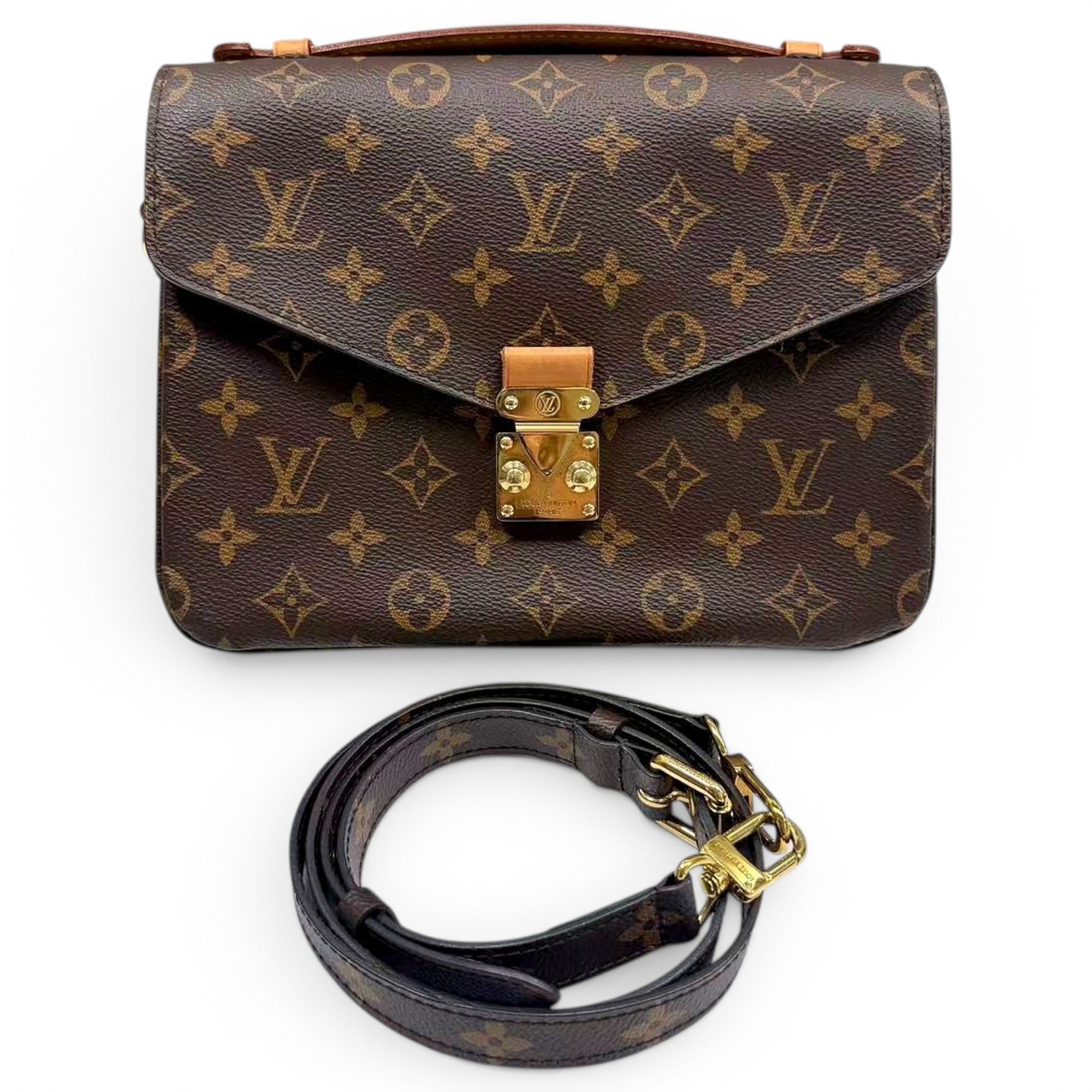 Metis leather crossbody bag