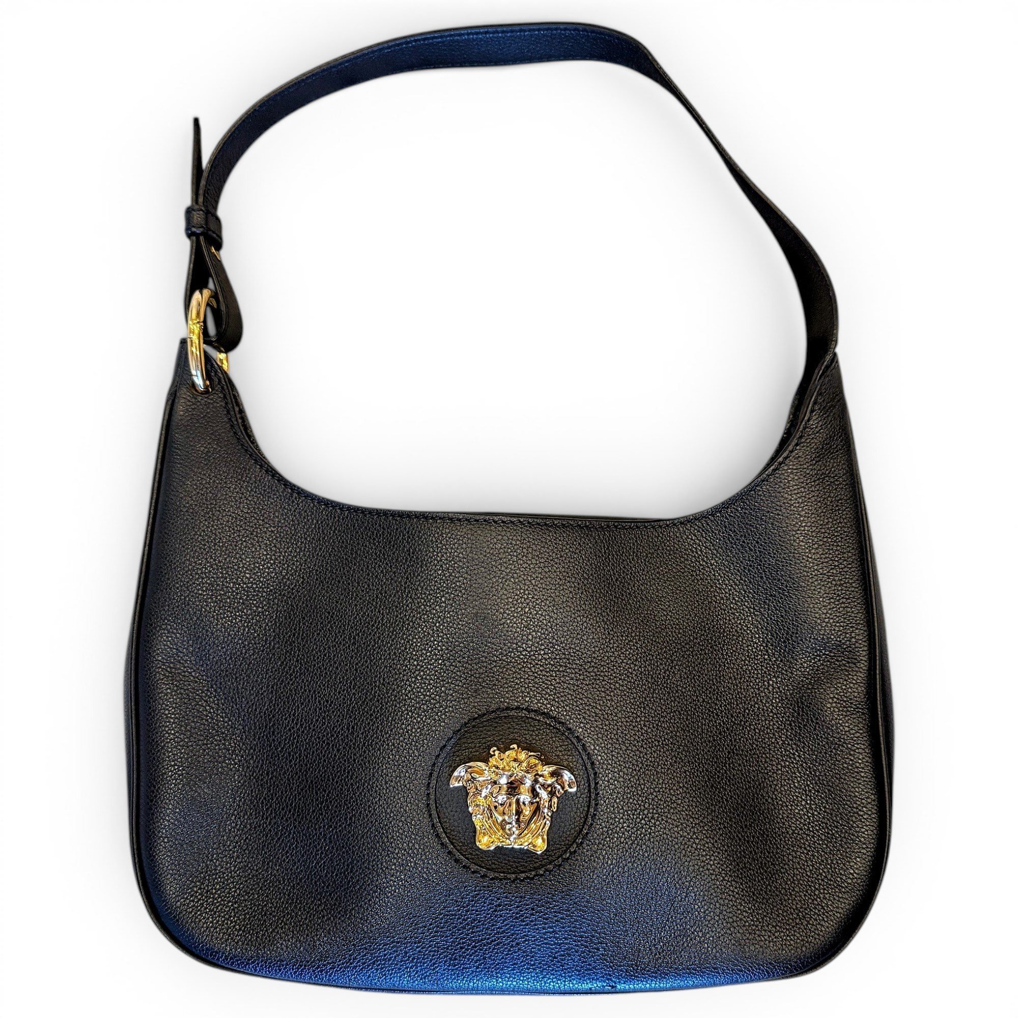 La Medusa leather handbag
