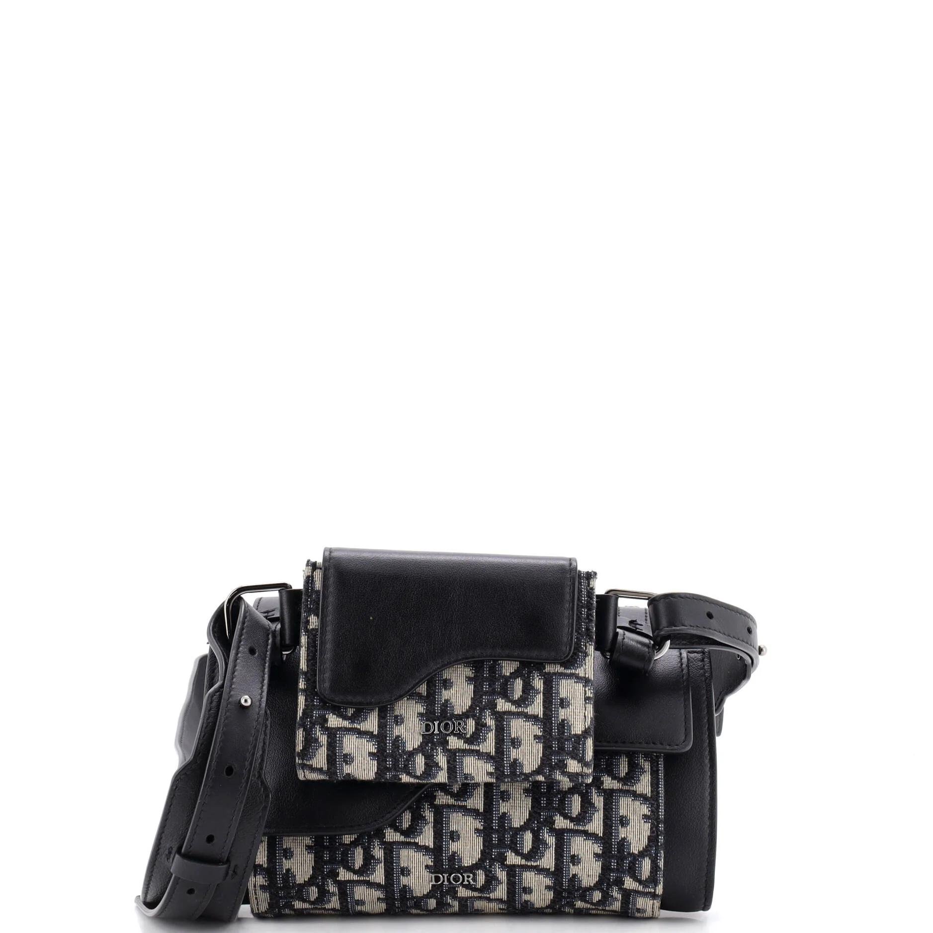 Leather crossbody bag