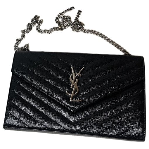 Cassandre leather clutch bag