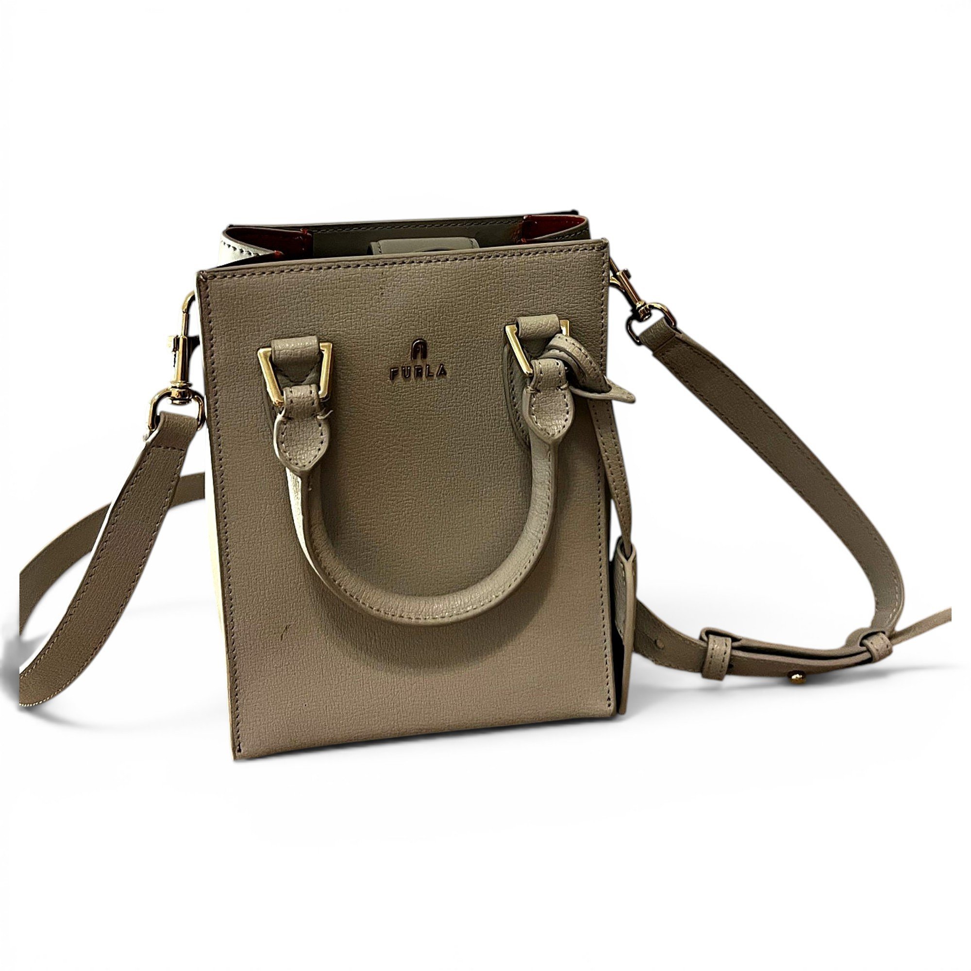Leather crossbody bag