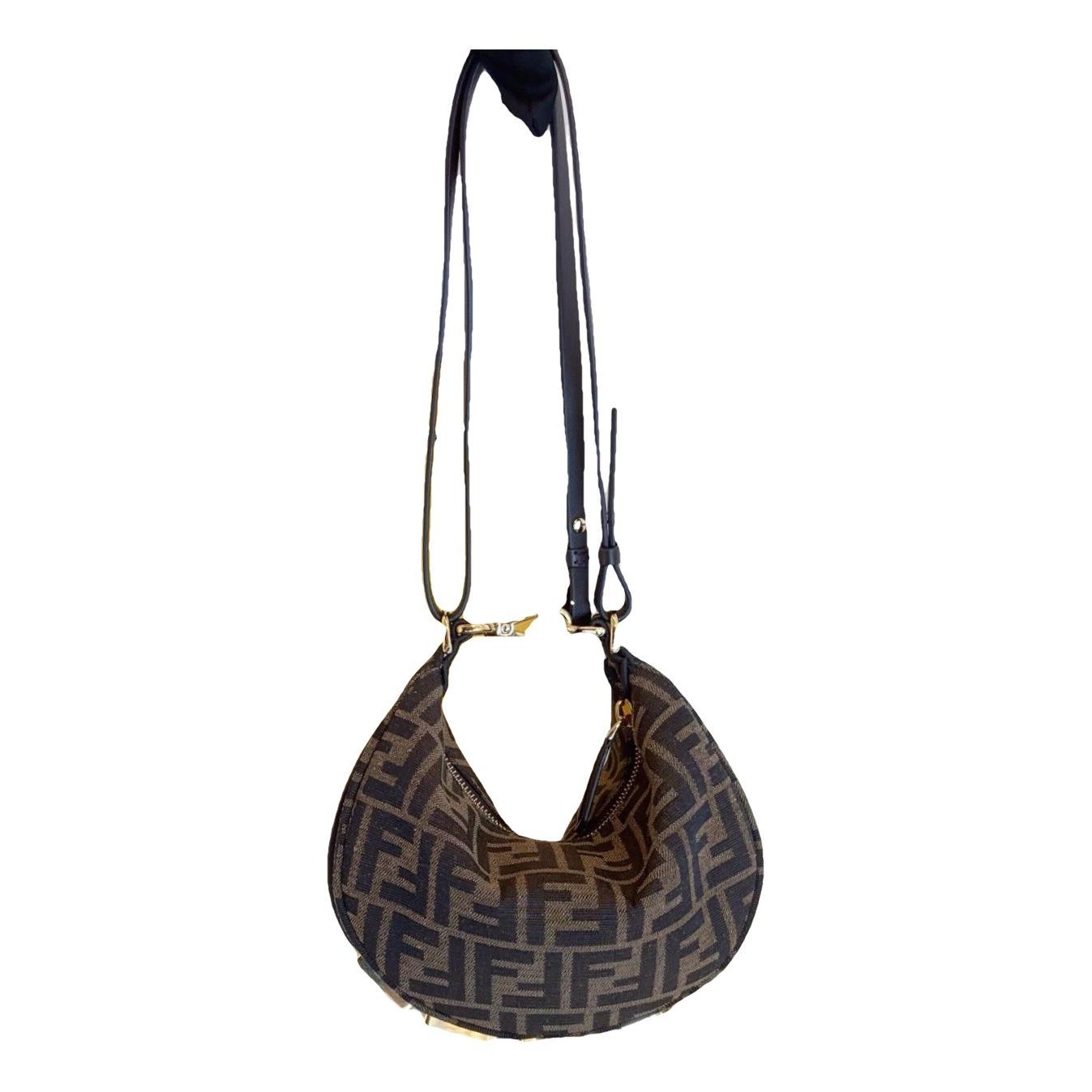 Fendigraphy cloth handbag