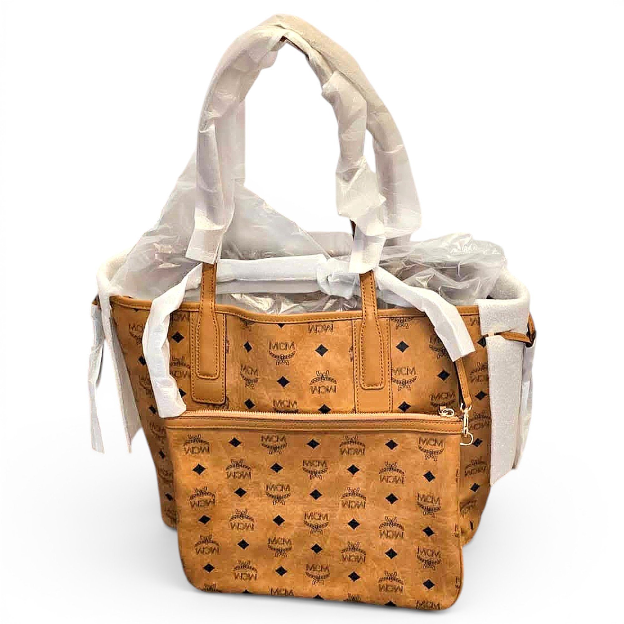 MCM Leather tote