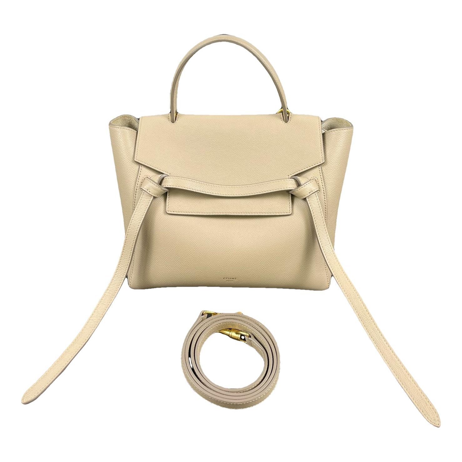 Celine Belt leather handbag
