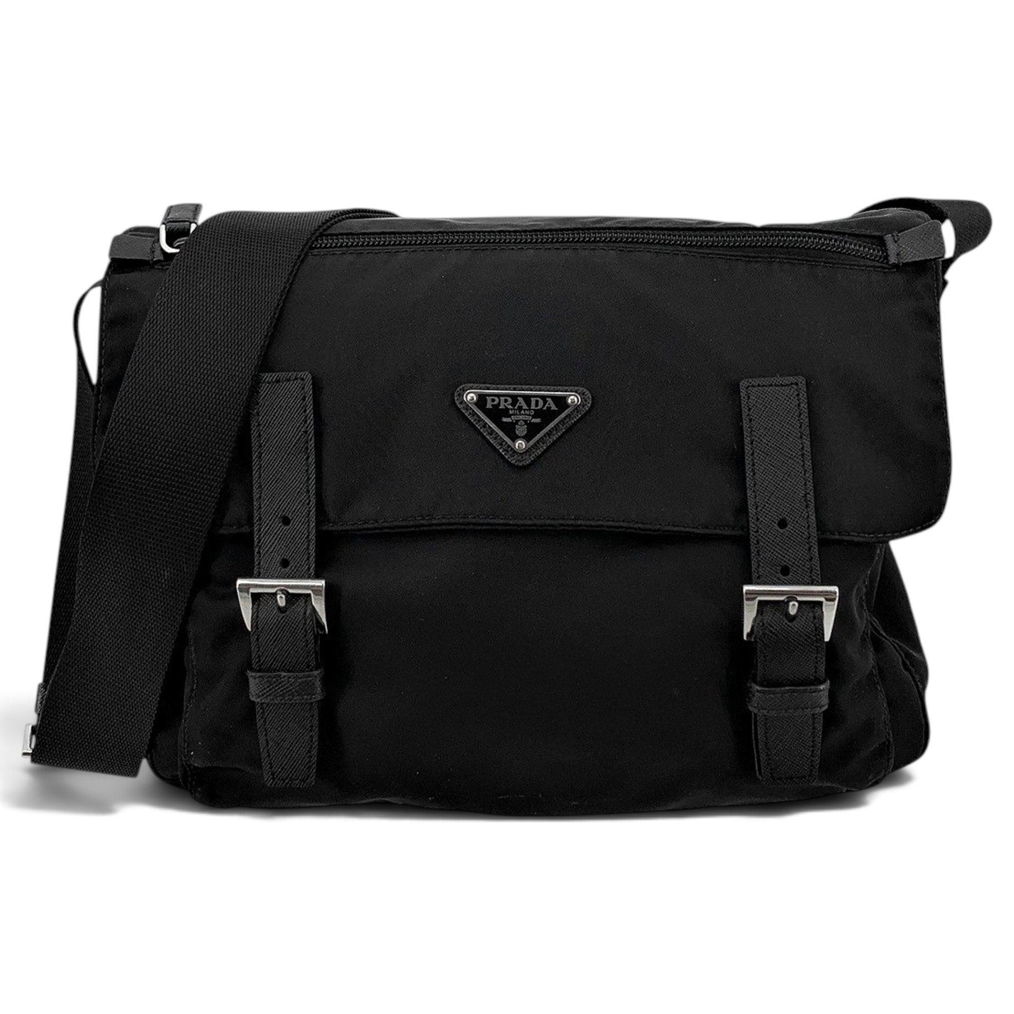 Triangle crossbody bag