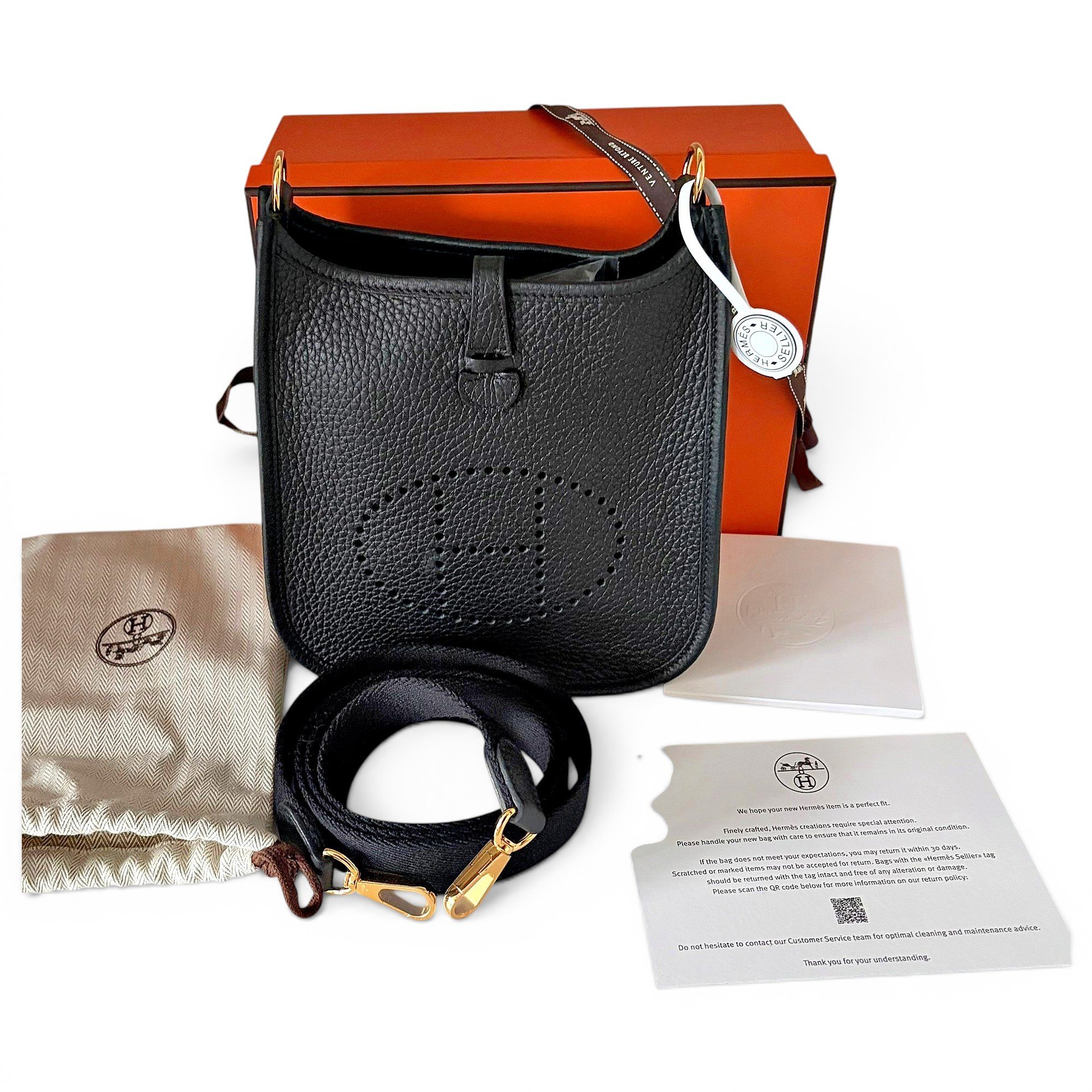 Evelyne leather crossbody bag