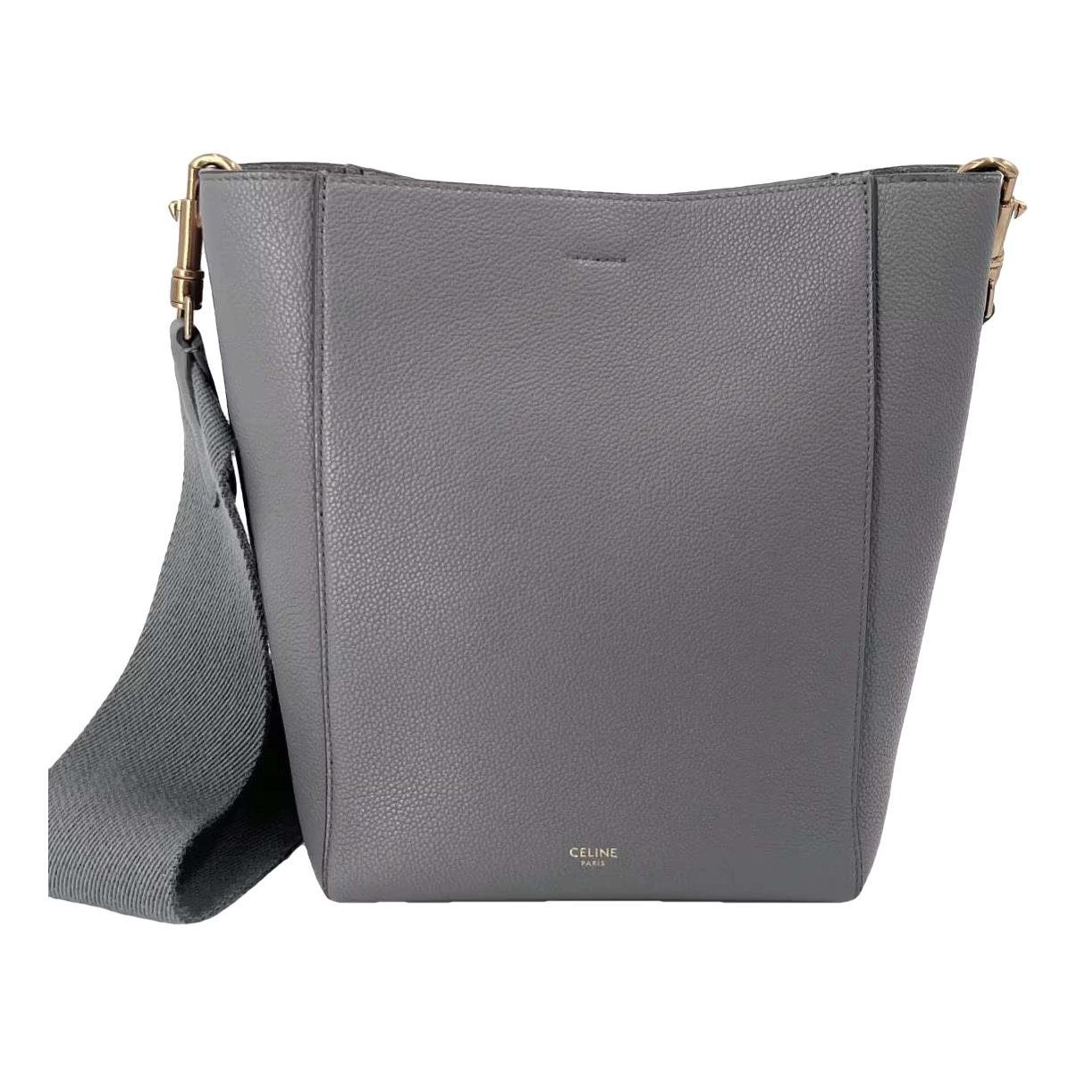 Seau Sangle leather tote