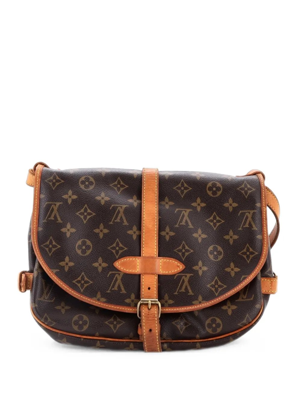 Saumur Handbag Monogram Canvas 30 crossbody bag