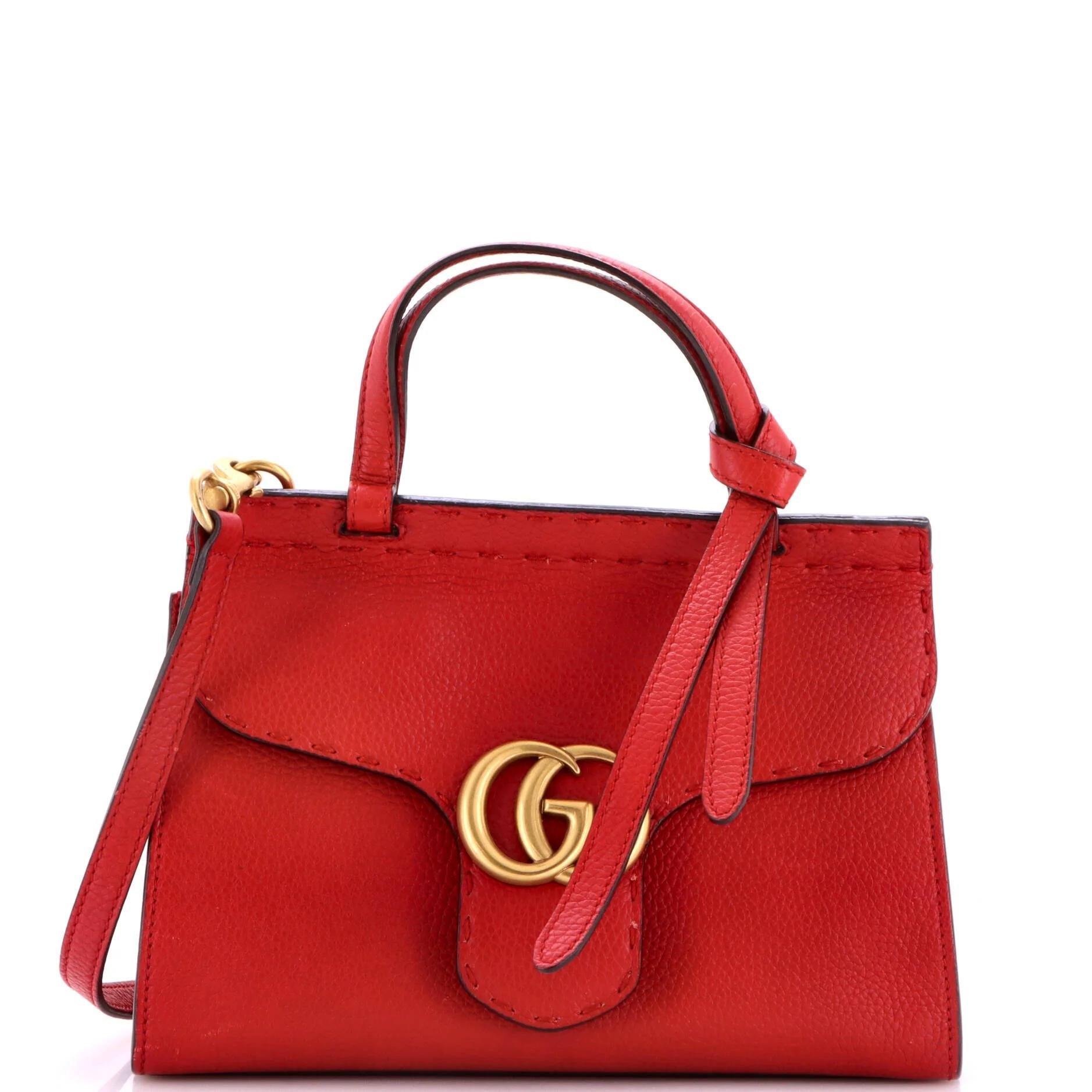 Leather handbag