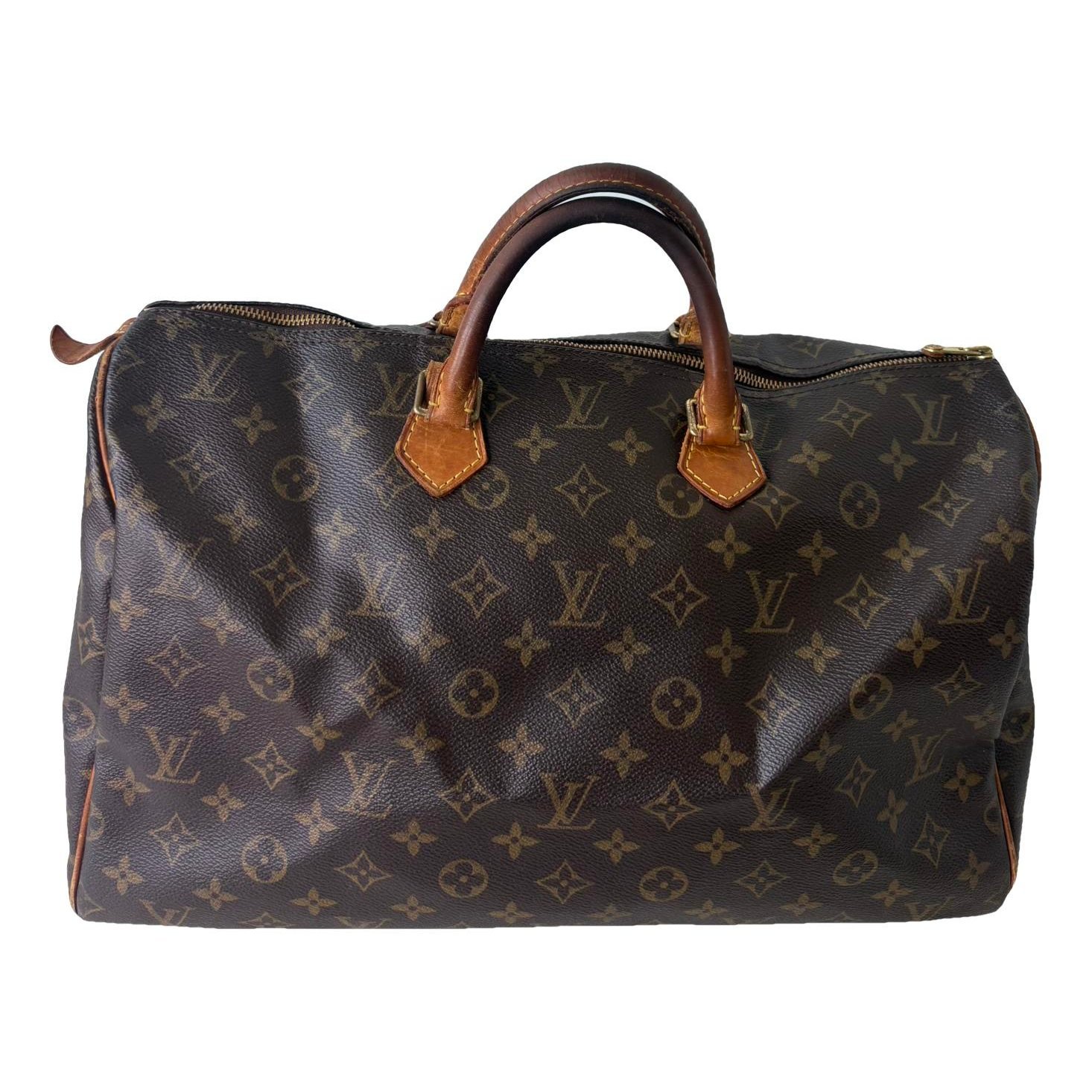 Speedy leather handbag