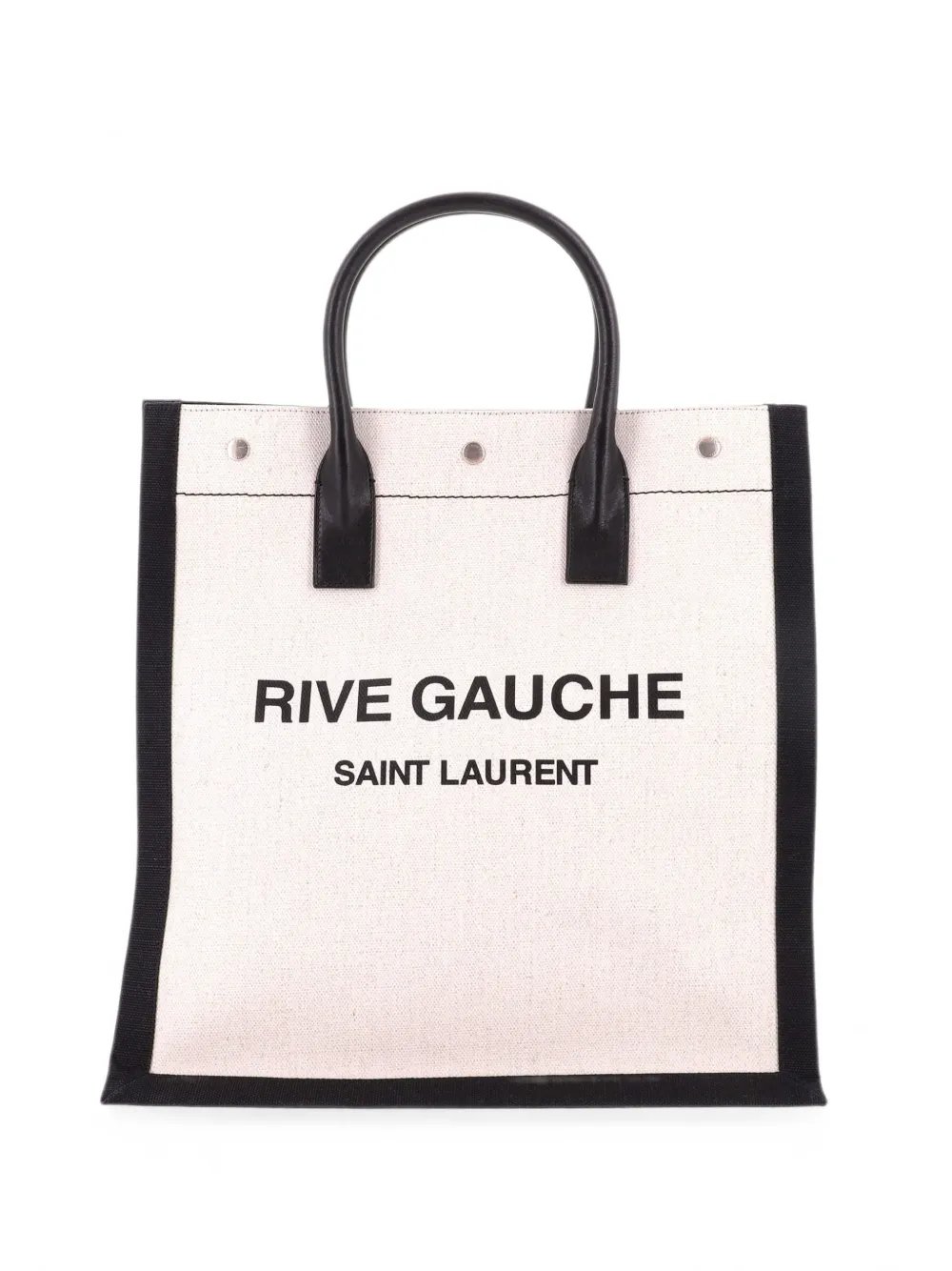 Rive Gauche Shopper Canvas Tall tote bag
