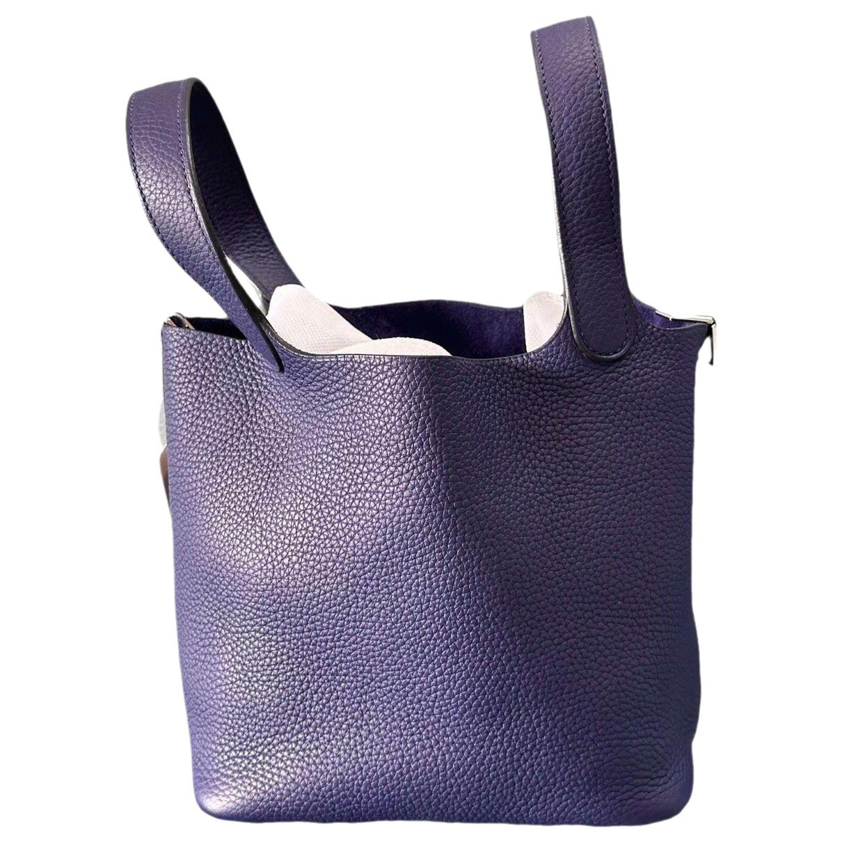Picotin leather handbag