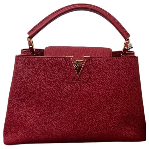 Capucines leather handbag