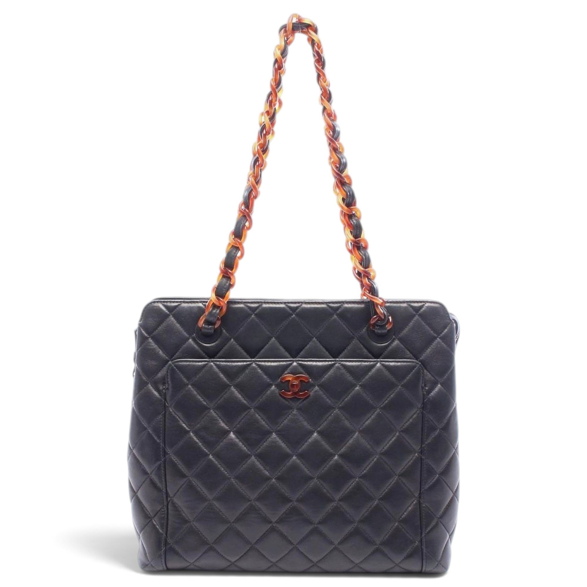 Leather tote