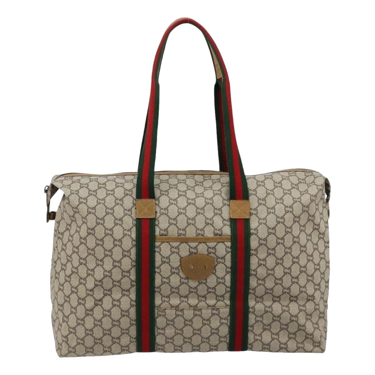 Leather tote