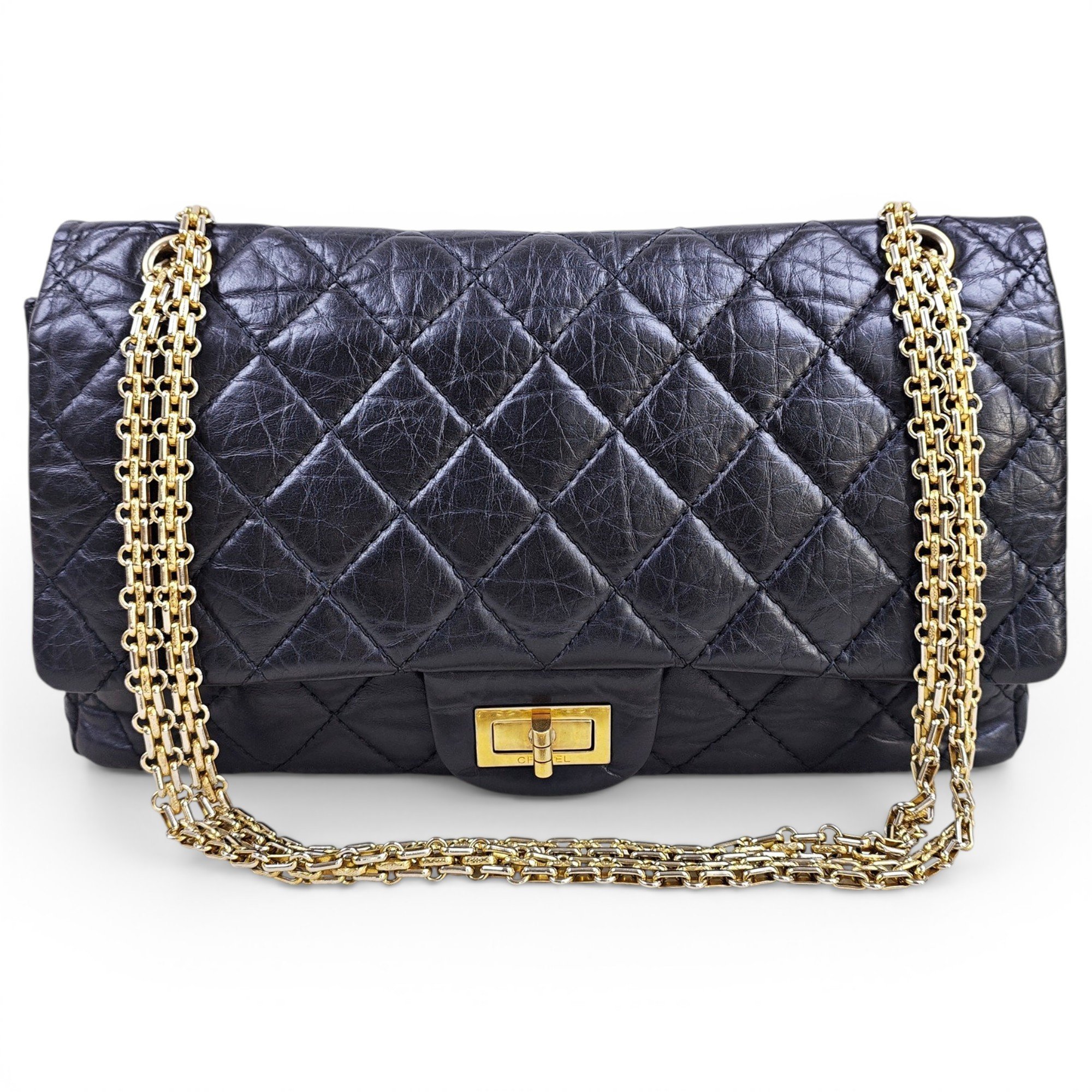 2.55 leather handbag