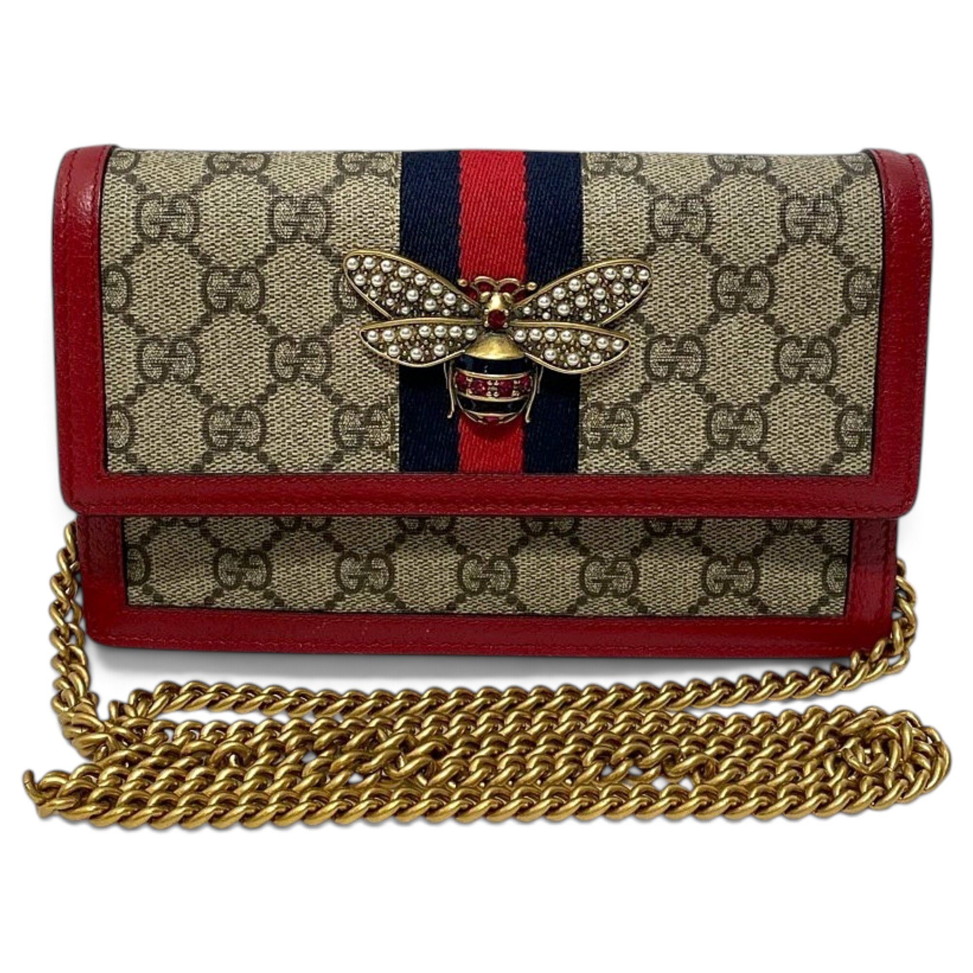 Queen Margaret vinyl crossbody bag