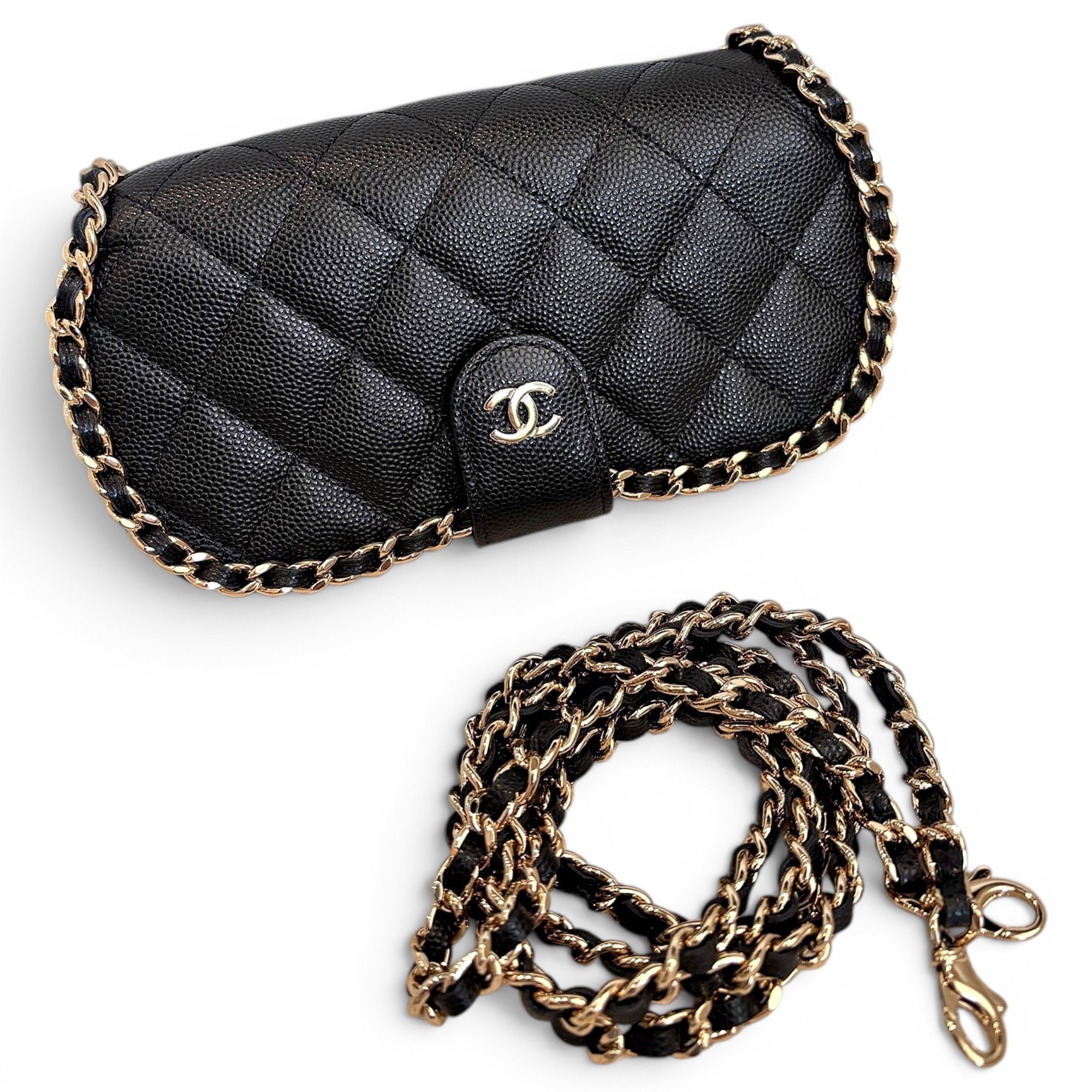 Leather crossbody bag