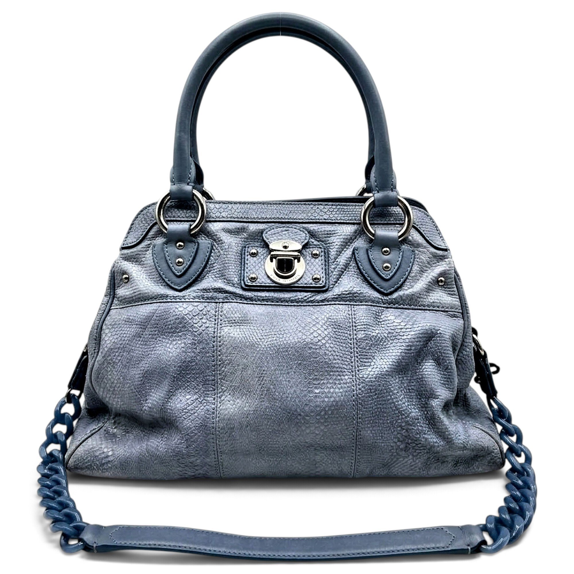 Leather satchel