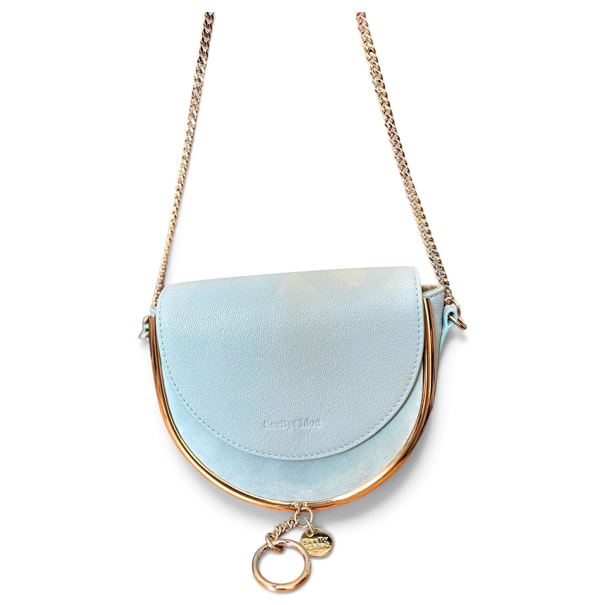 Leather crossbody bag
