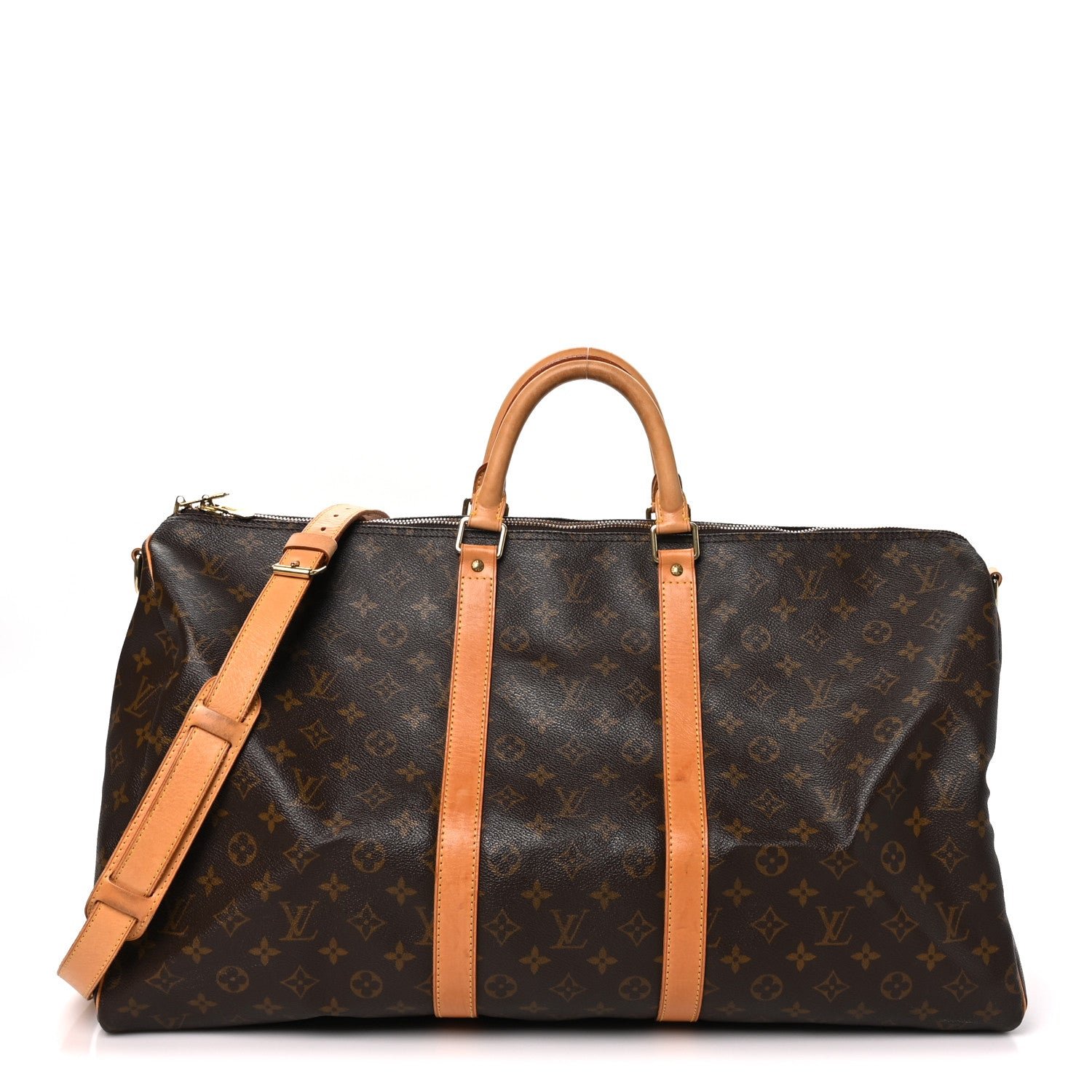 Louis Vuitton Monogram Keepall Bandouliere 55