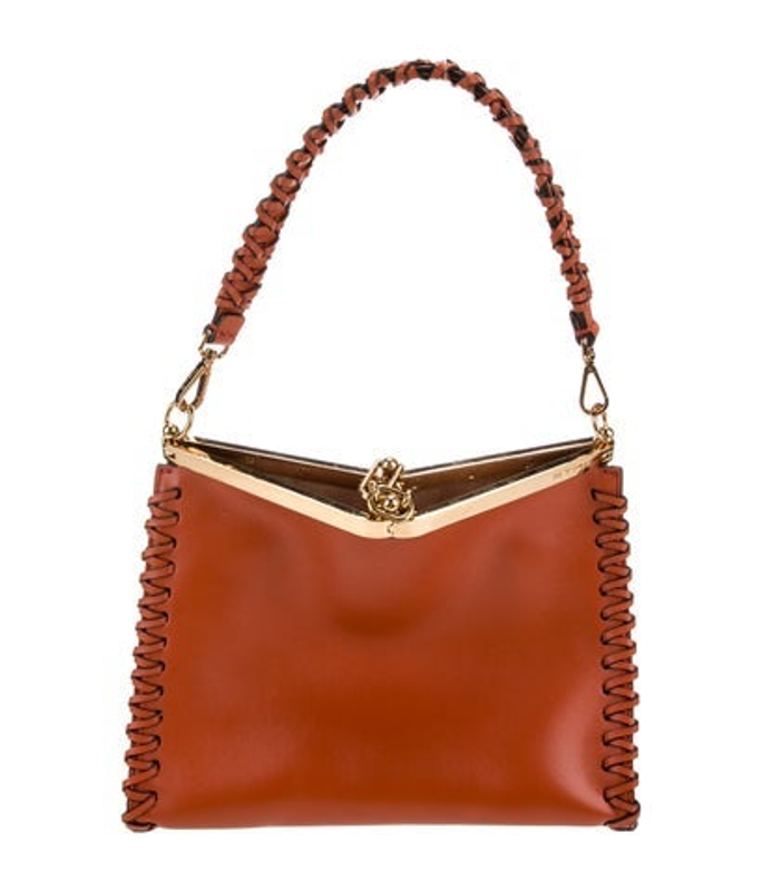 Etro Leather Vela Bag Medium