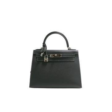 Epsom Leather Kelly Sellier 28