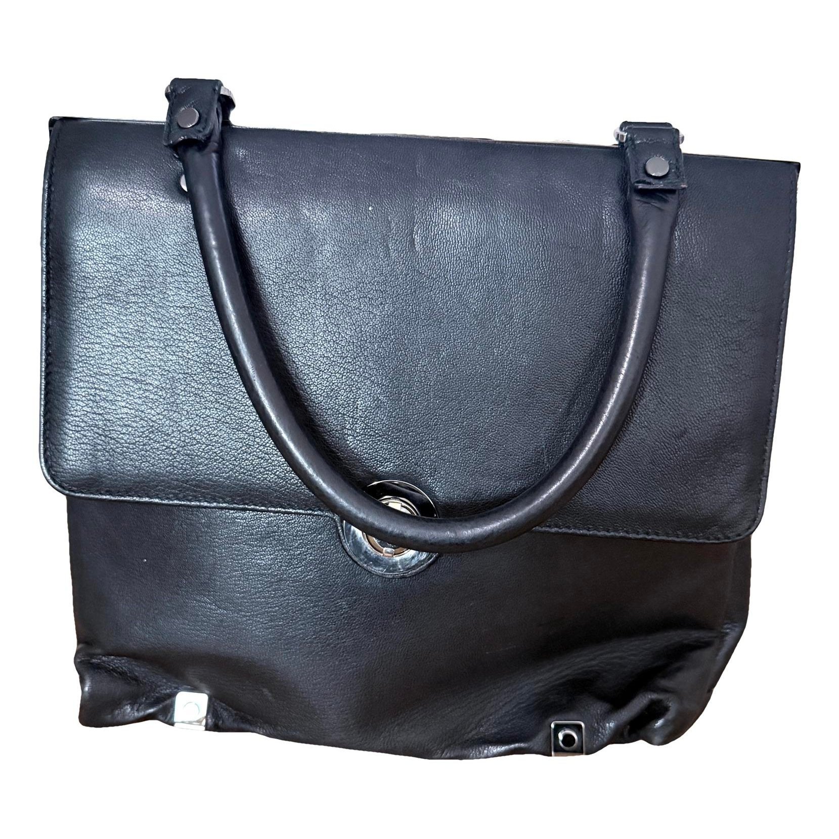 Leather handbag