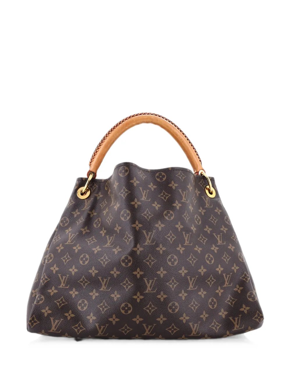 Artsy Handbag Monogram Canvas MM hobo bag