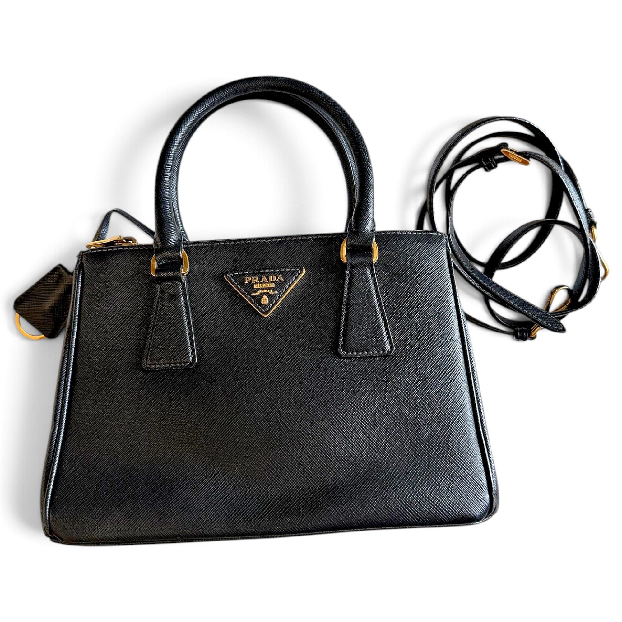 Galleria leather handbag