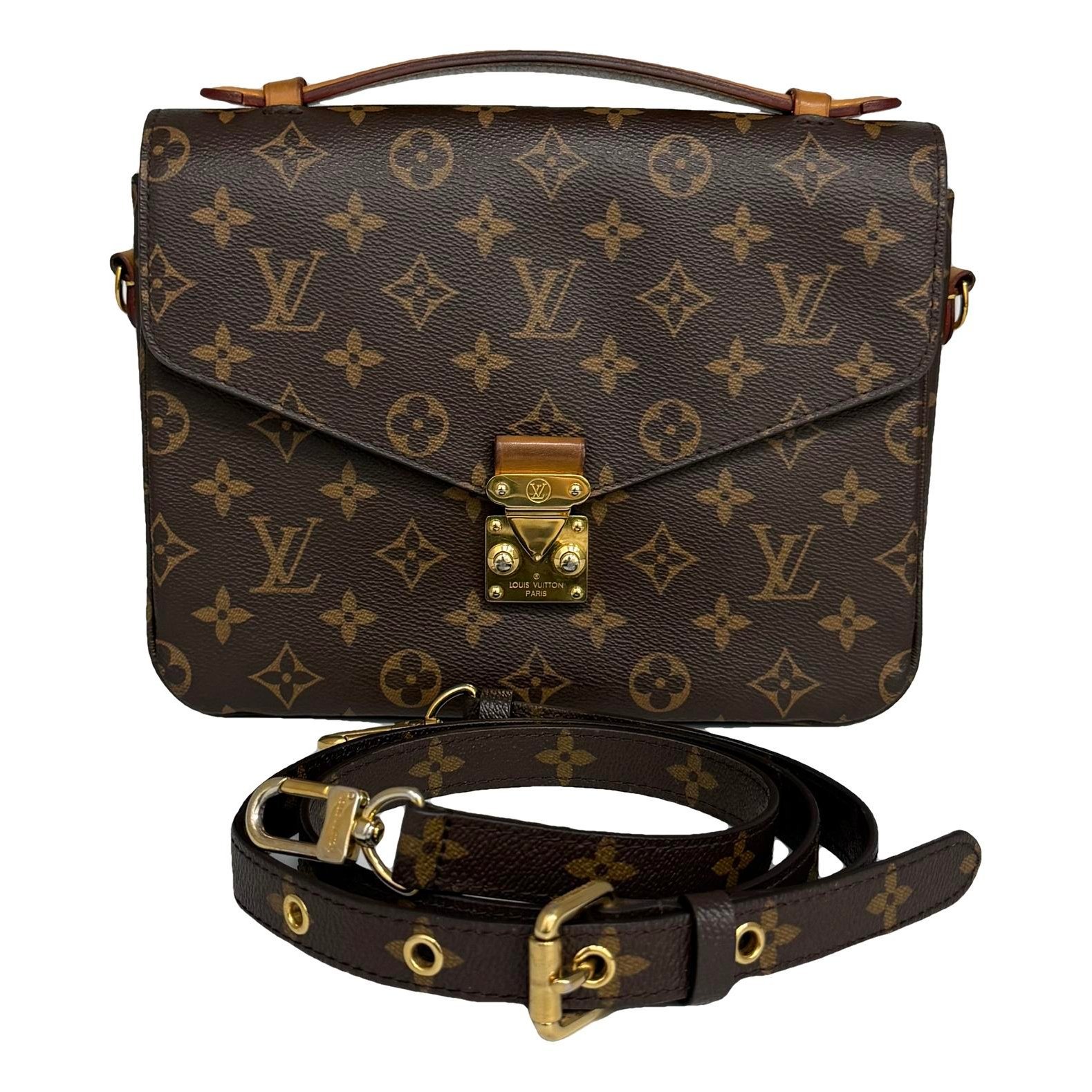 Metis leather handbag