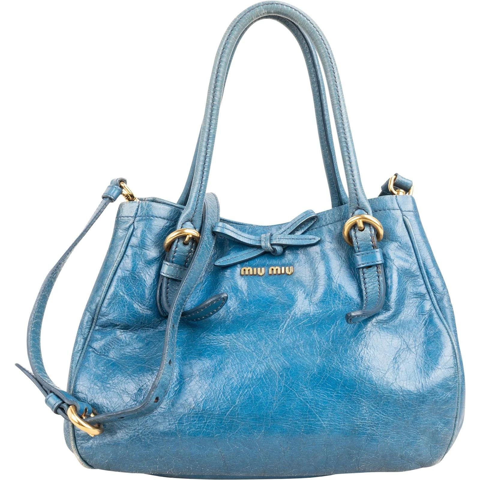 Vitello leather handbag