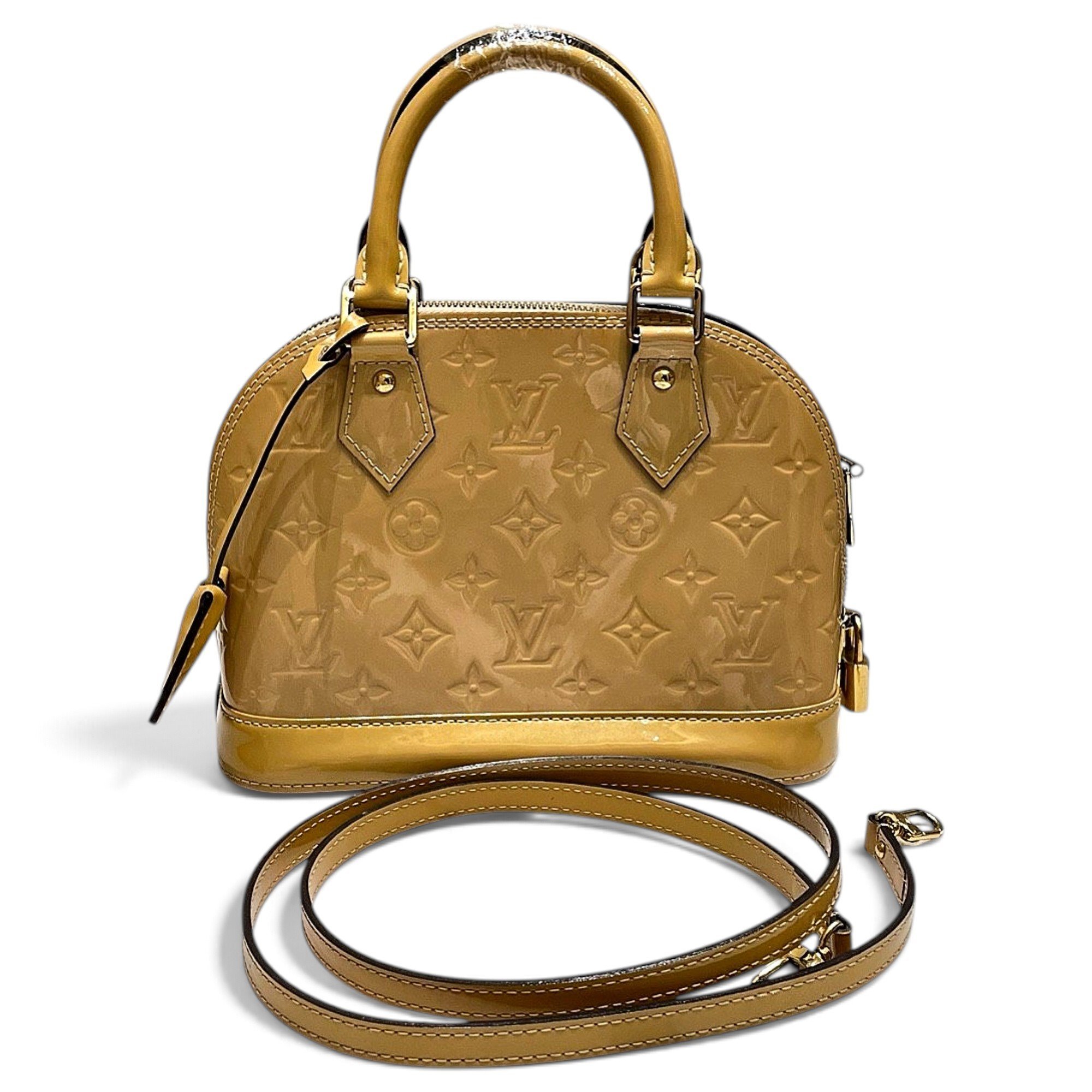 Alma BB patent leather bag