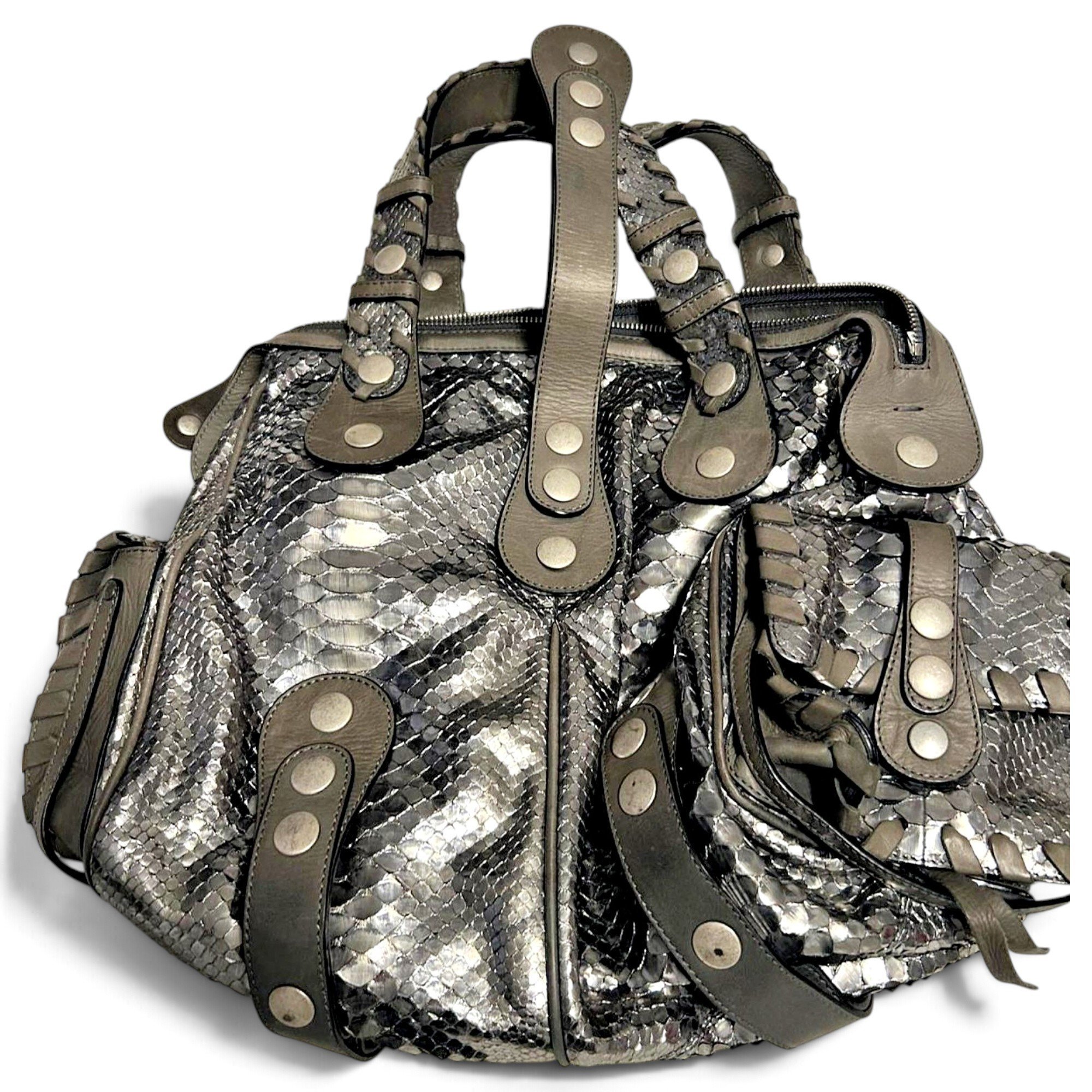 Silverado leather handbag