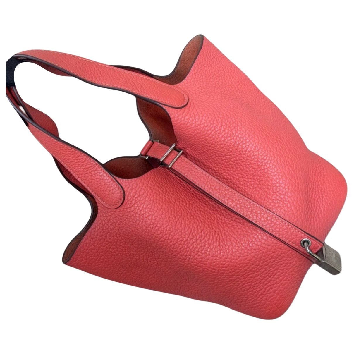 Picotin leather handbag