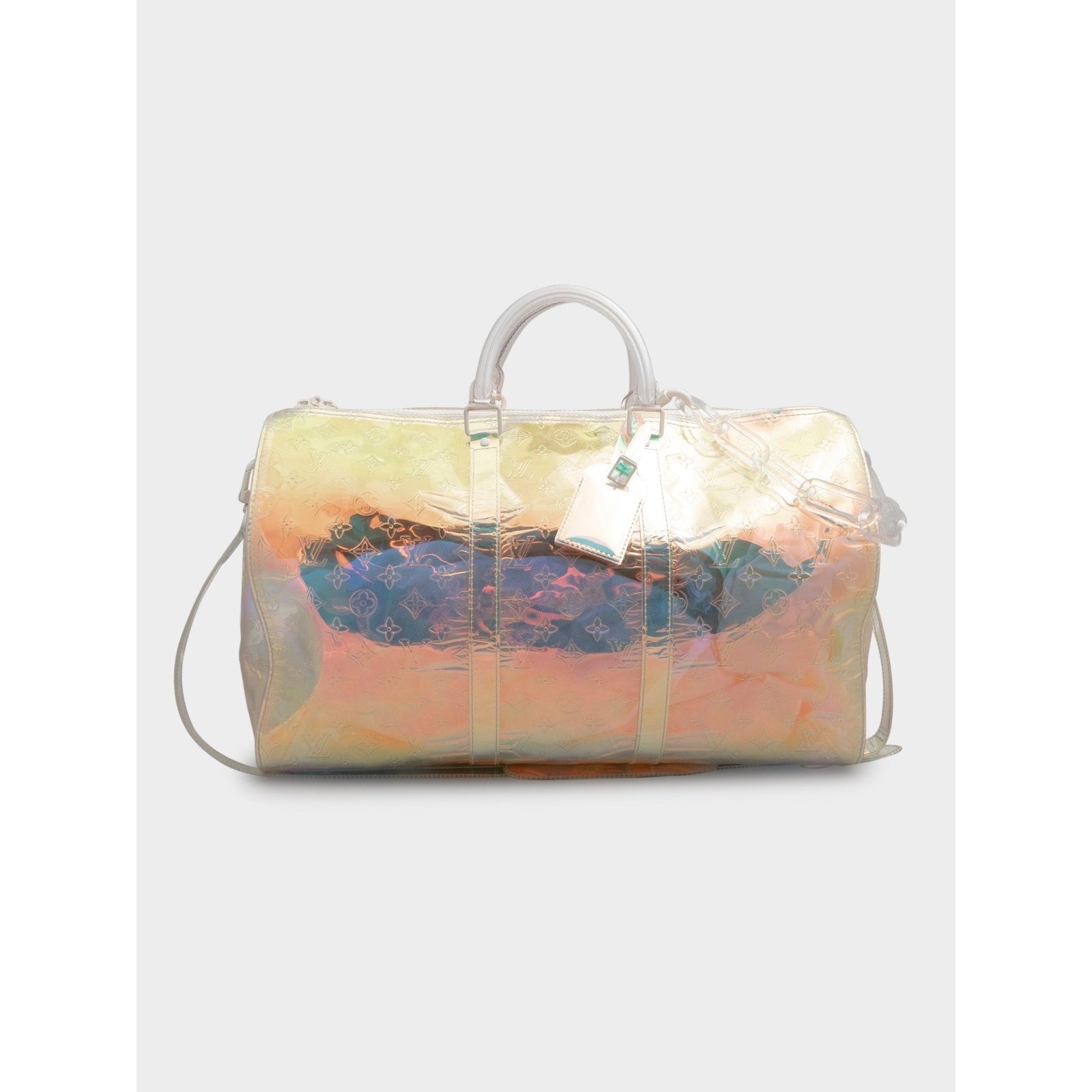 Keepall vinyl travel bag