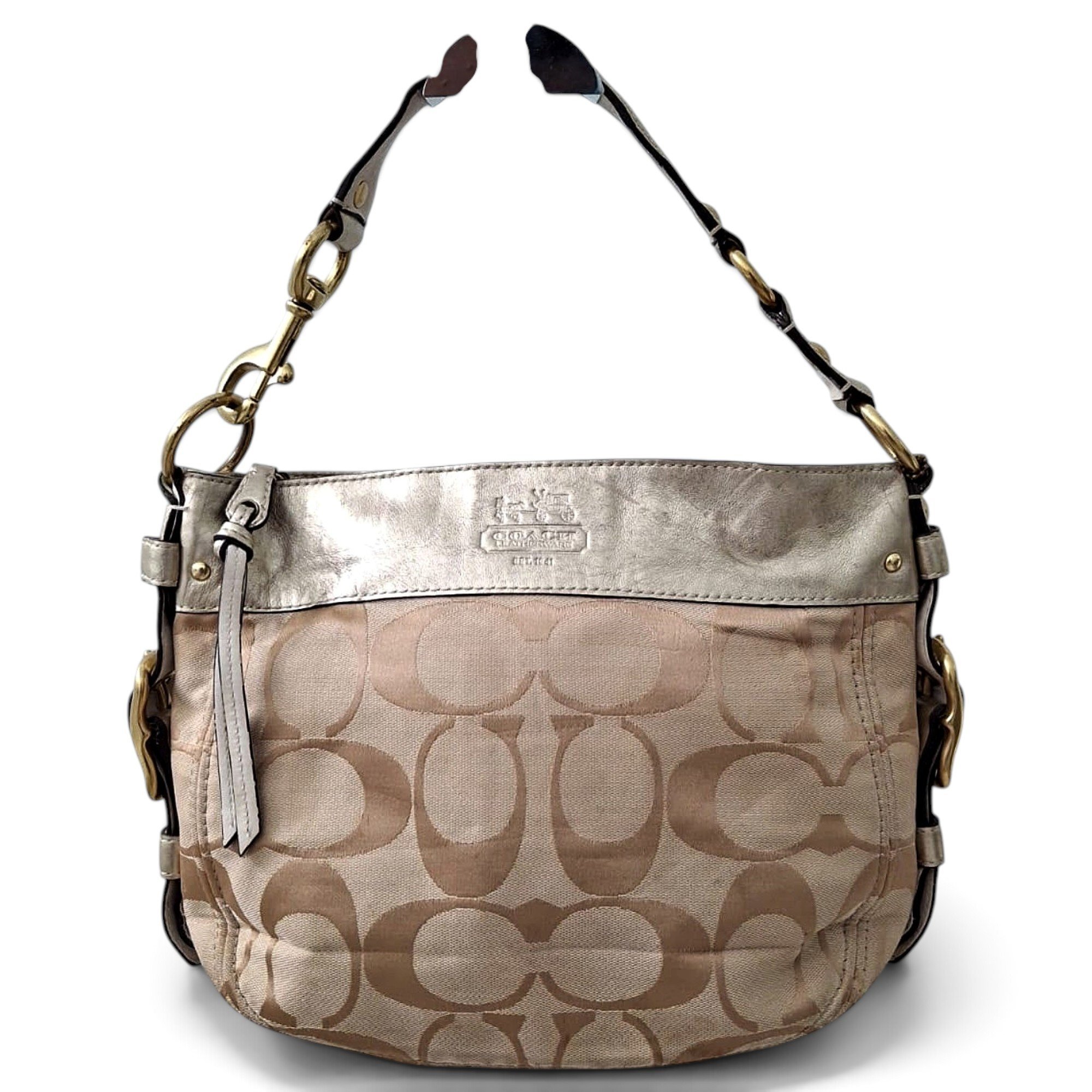 Signature Sufflette cloth handbag