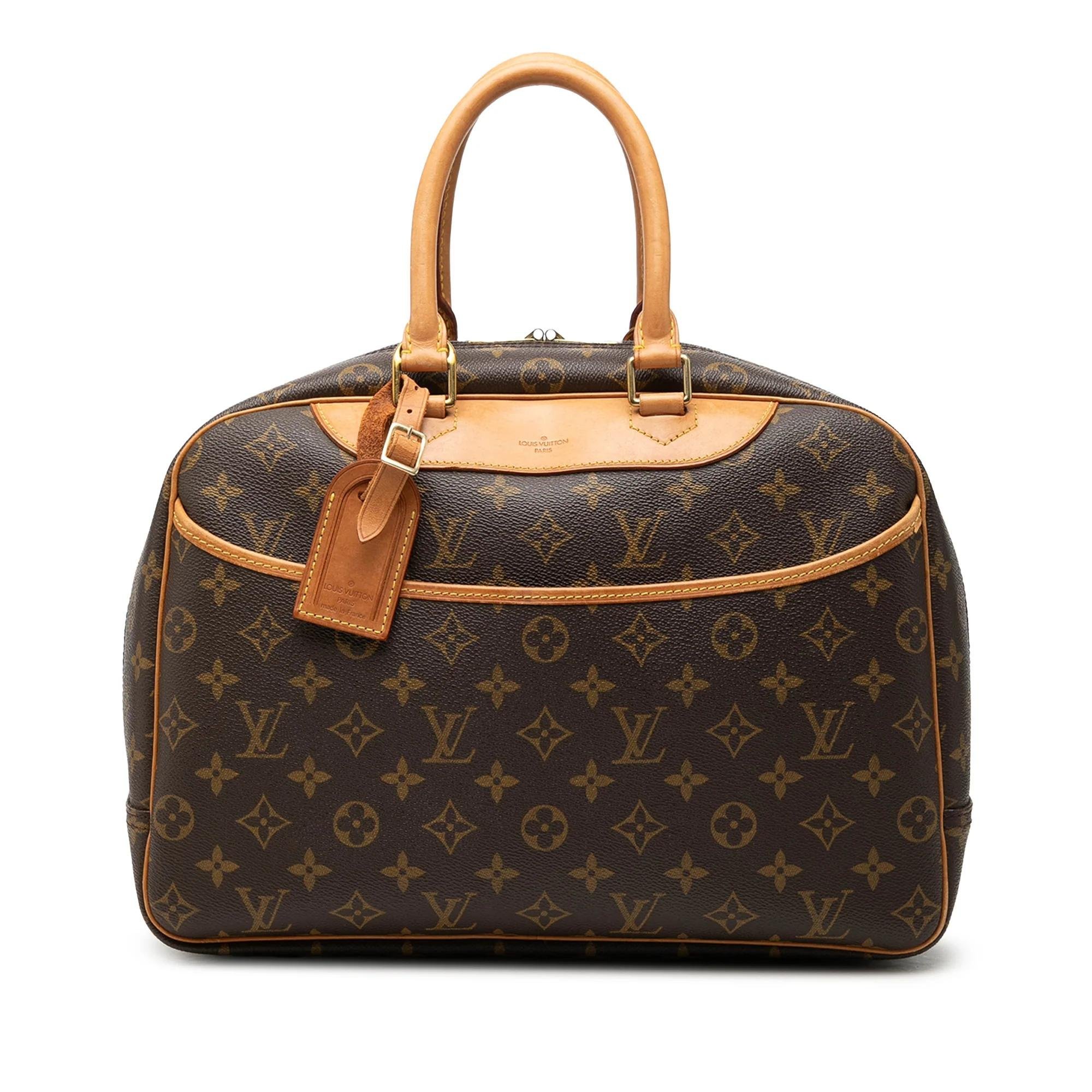 Deauville leather handbag