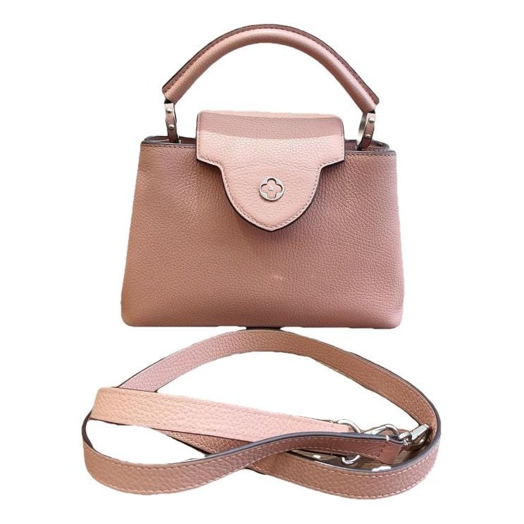 Capucines leather handbag