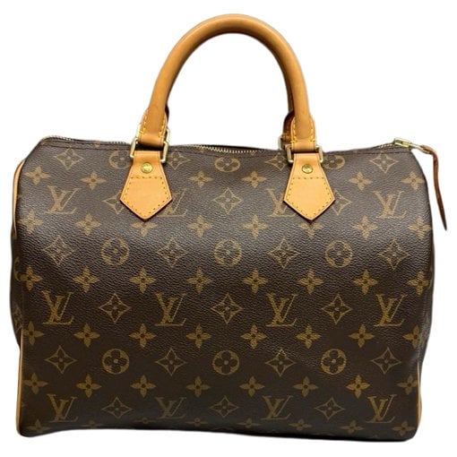 Speedy leather handbag