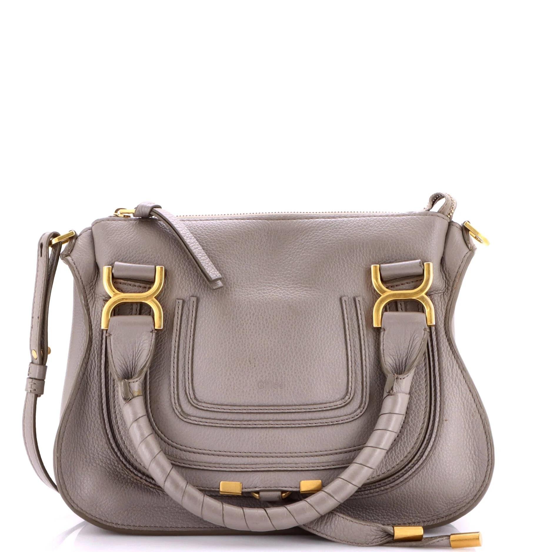 Leather satchel