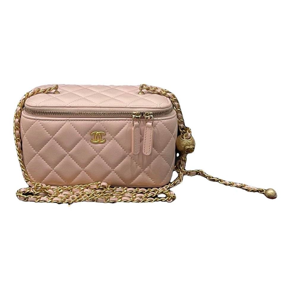 Trendy CC Vanity leather handbag