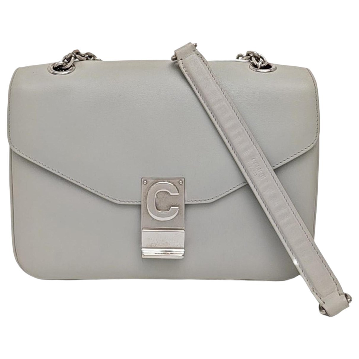 Black Belt leather handbag