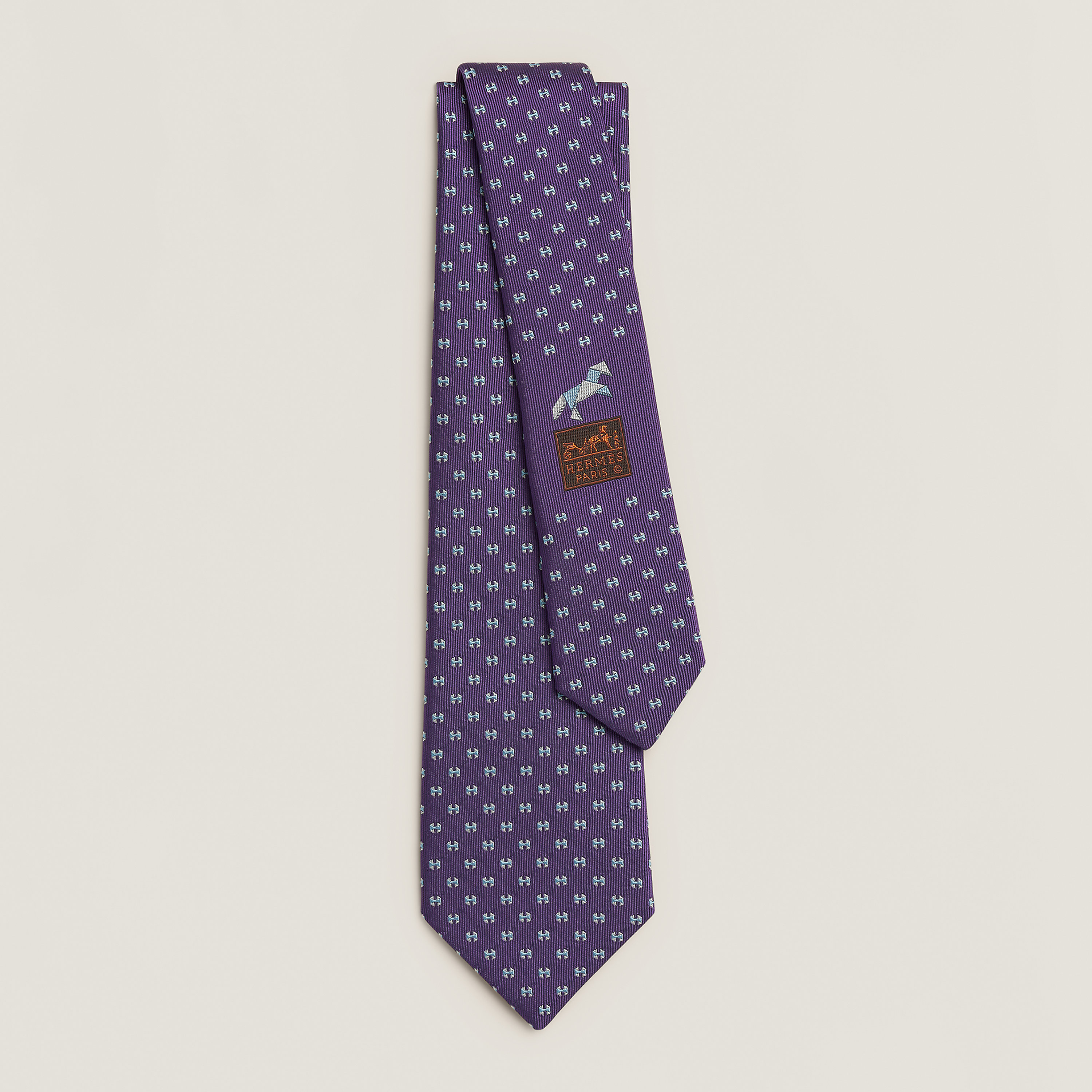 H Origami tie