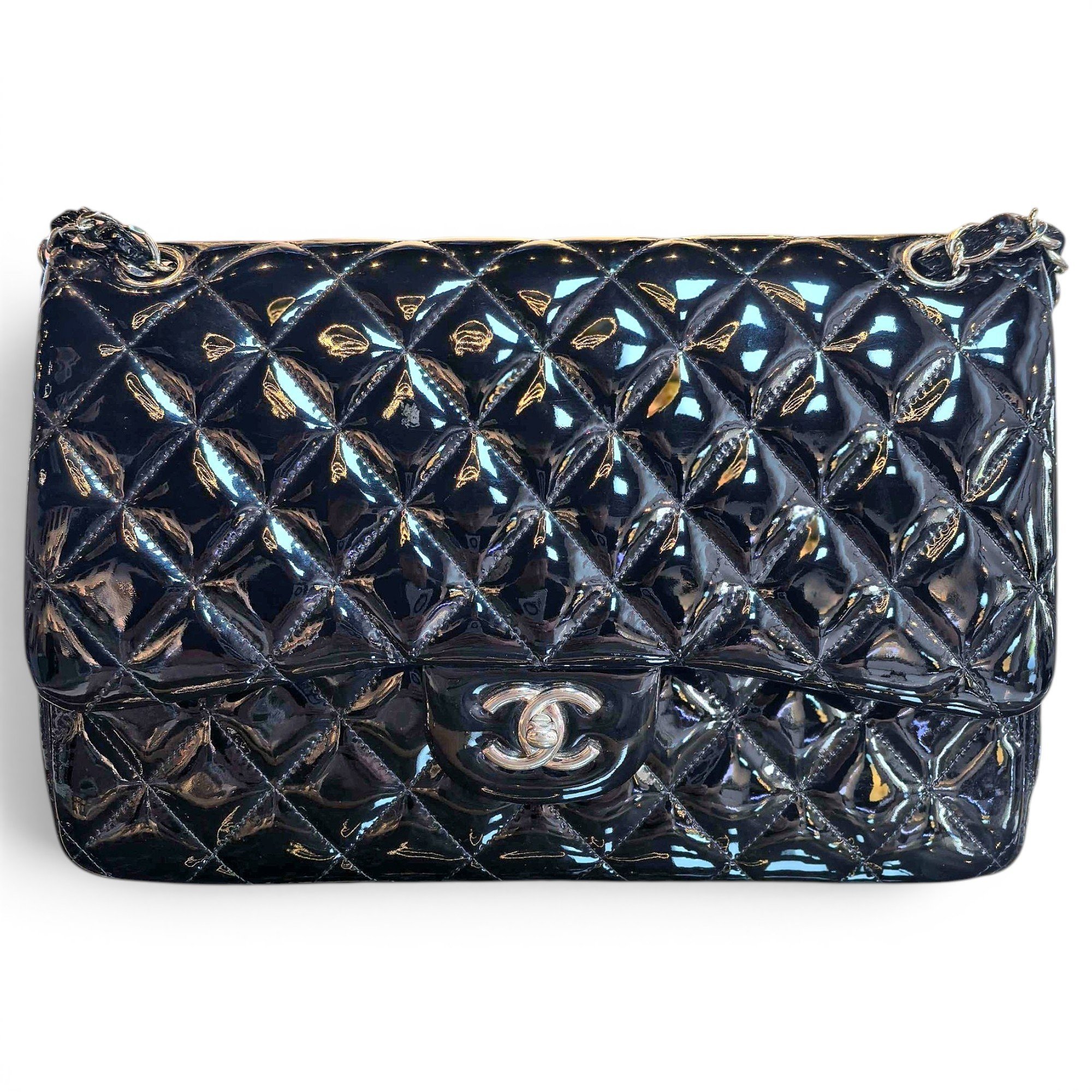 Timeless/Classique patent leather crossbody bag