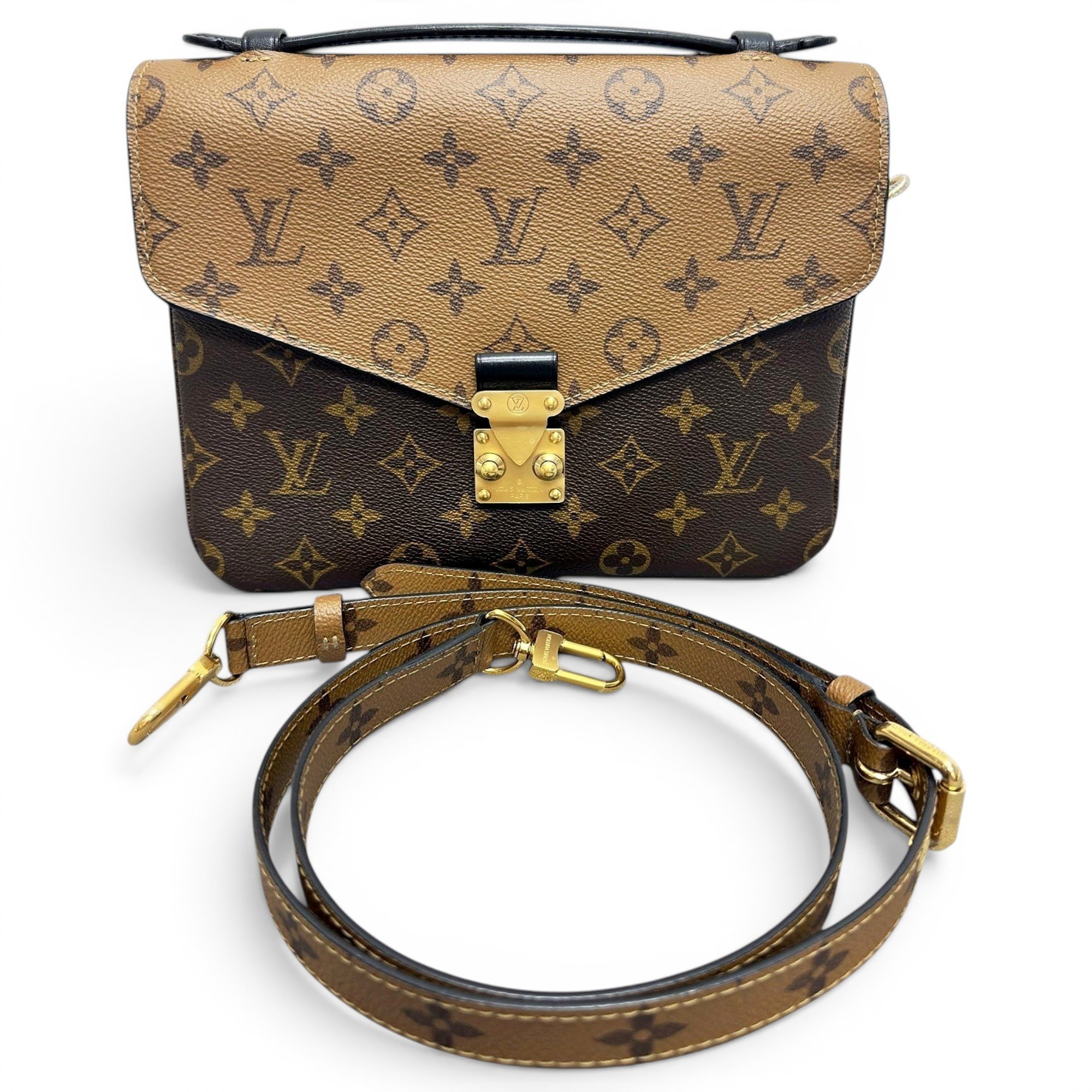 Metis leather handbag