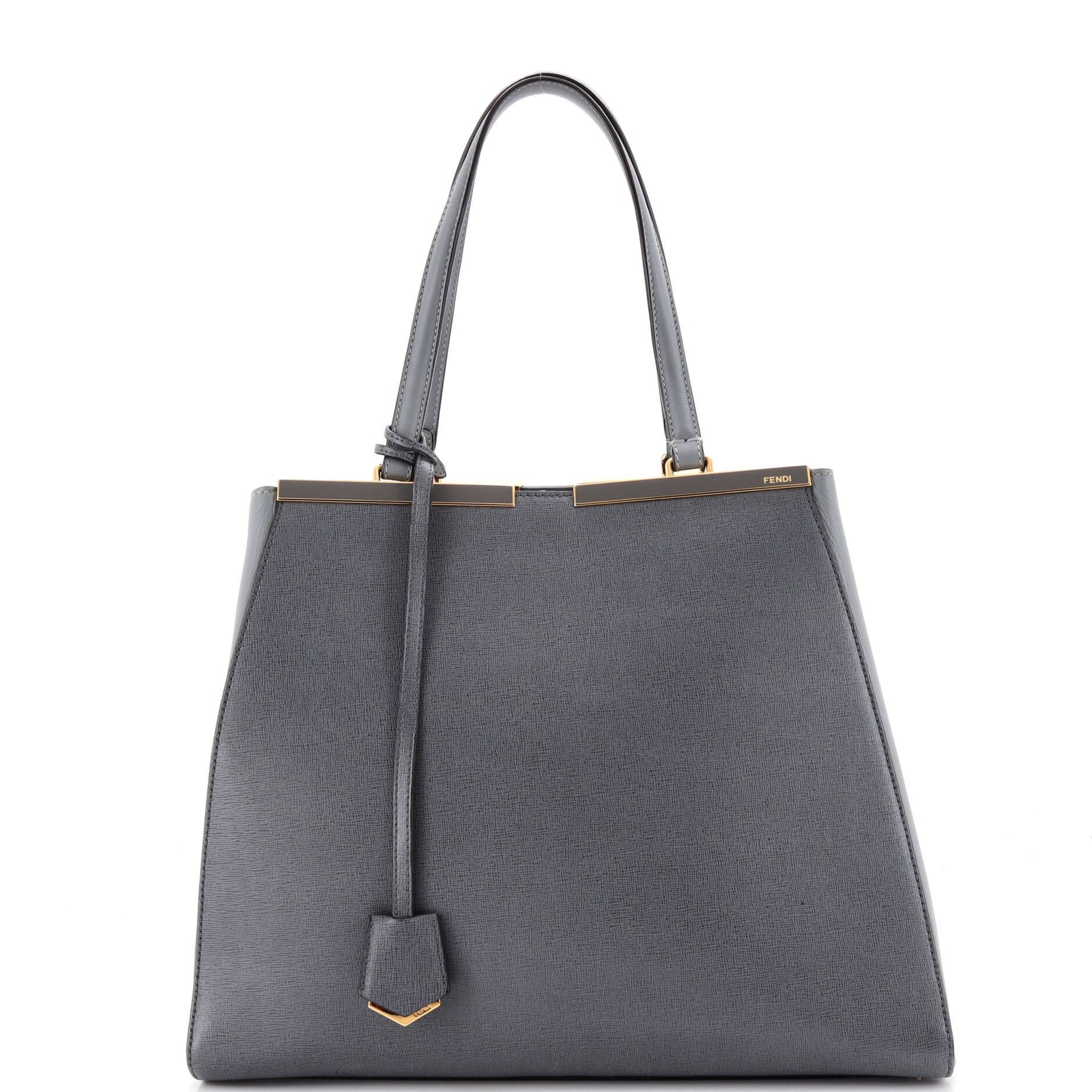 Leather tote